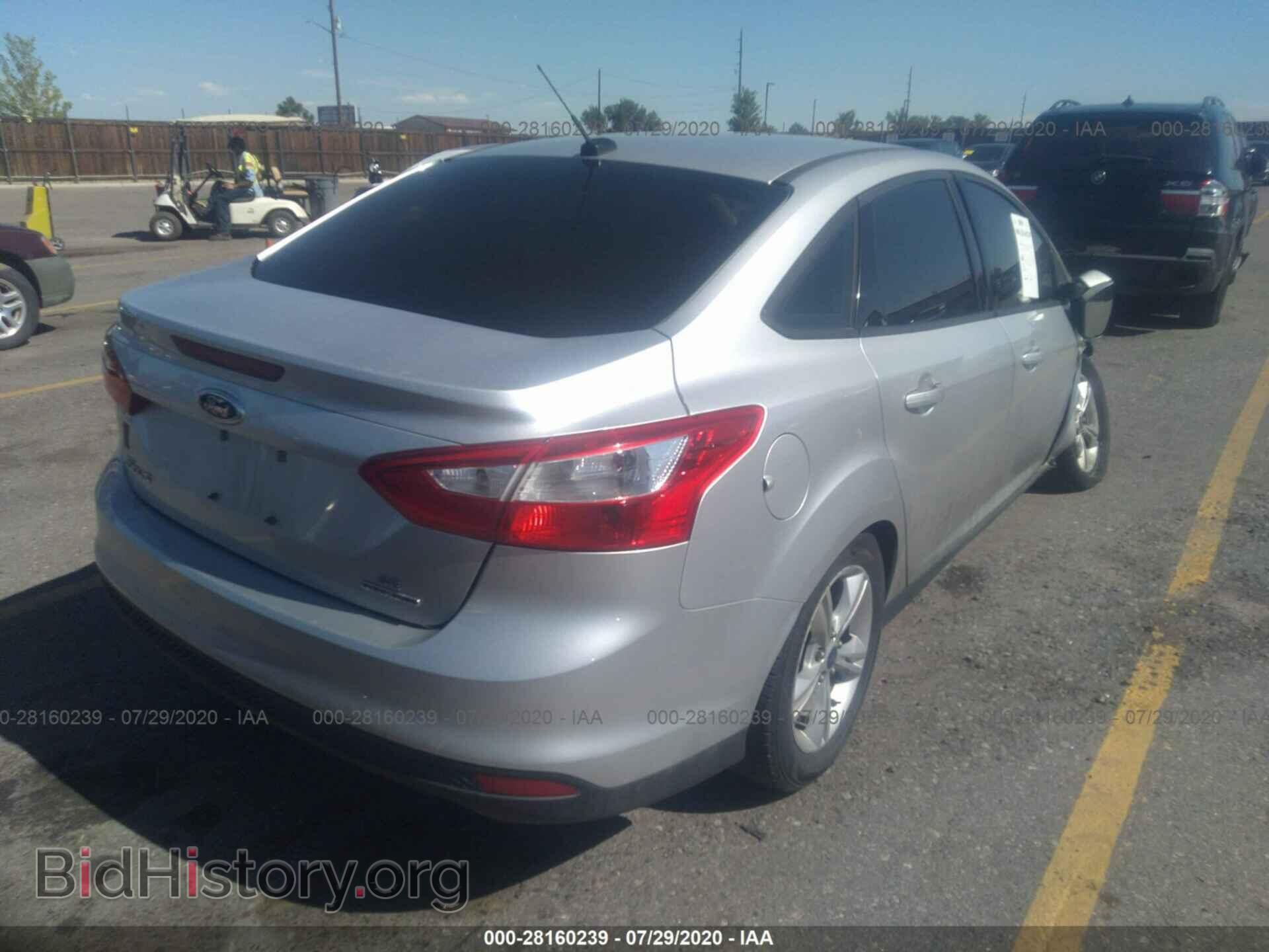 2013 FORD FOCUS - VIN: 1FADP3F22DL352384 - Фото 4