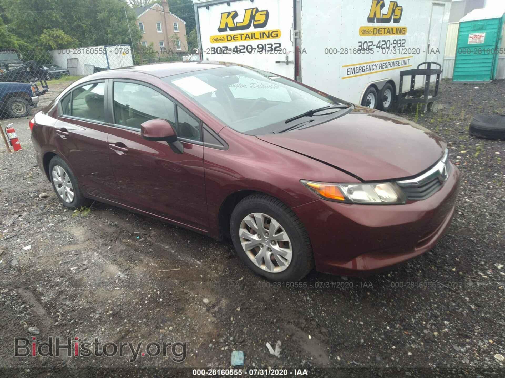 Фотография 19XFB2F54CE043769 - HONDA CIVIC SDN 2012