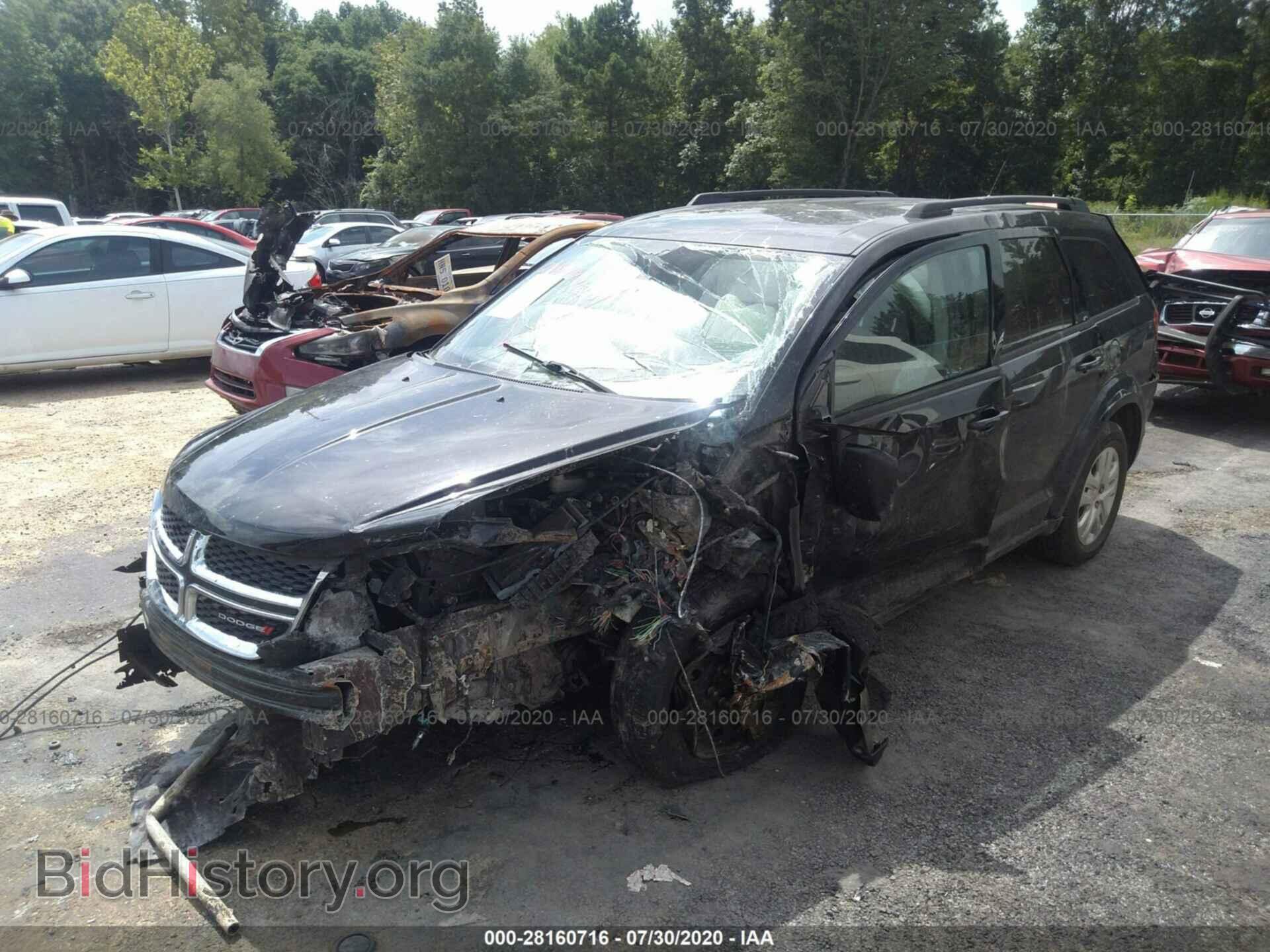 2017 DODGE JOURNEY - VIN: 3C4PDCAB6HT516138 - Фото 2