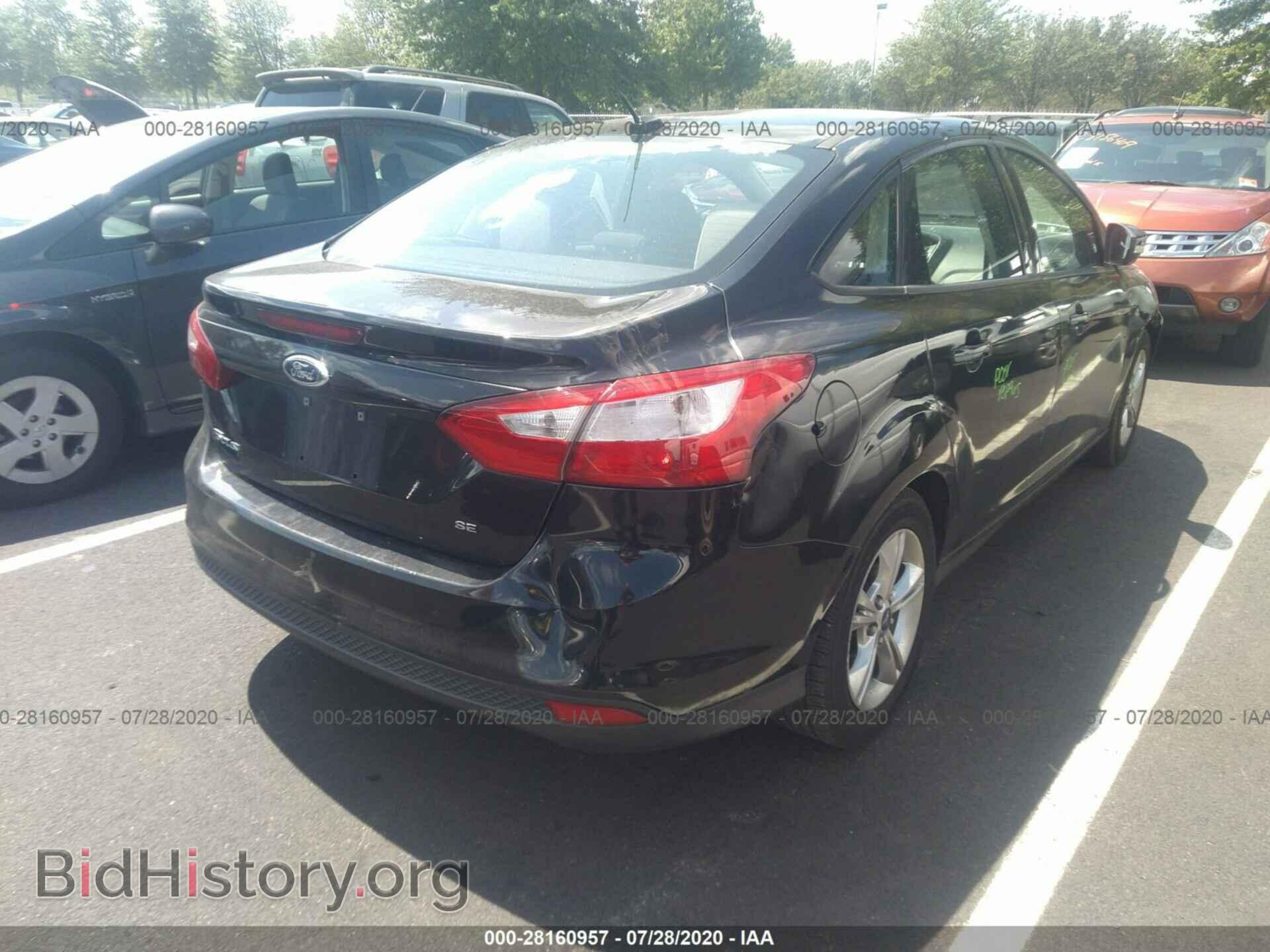 2013 FORD FOCUS - VIN: 1FADP3F2XDL199558 - Фото 4