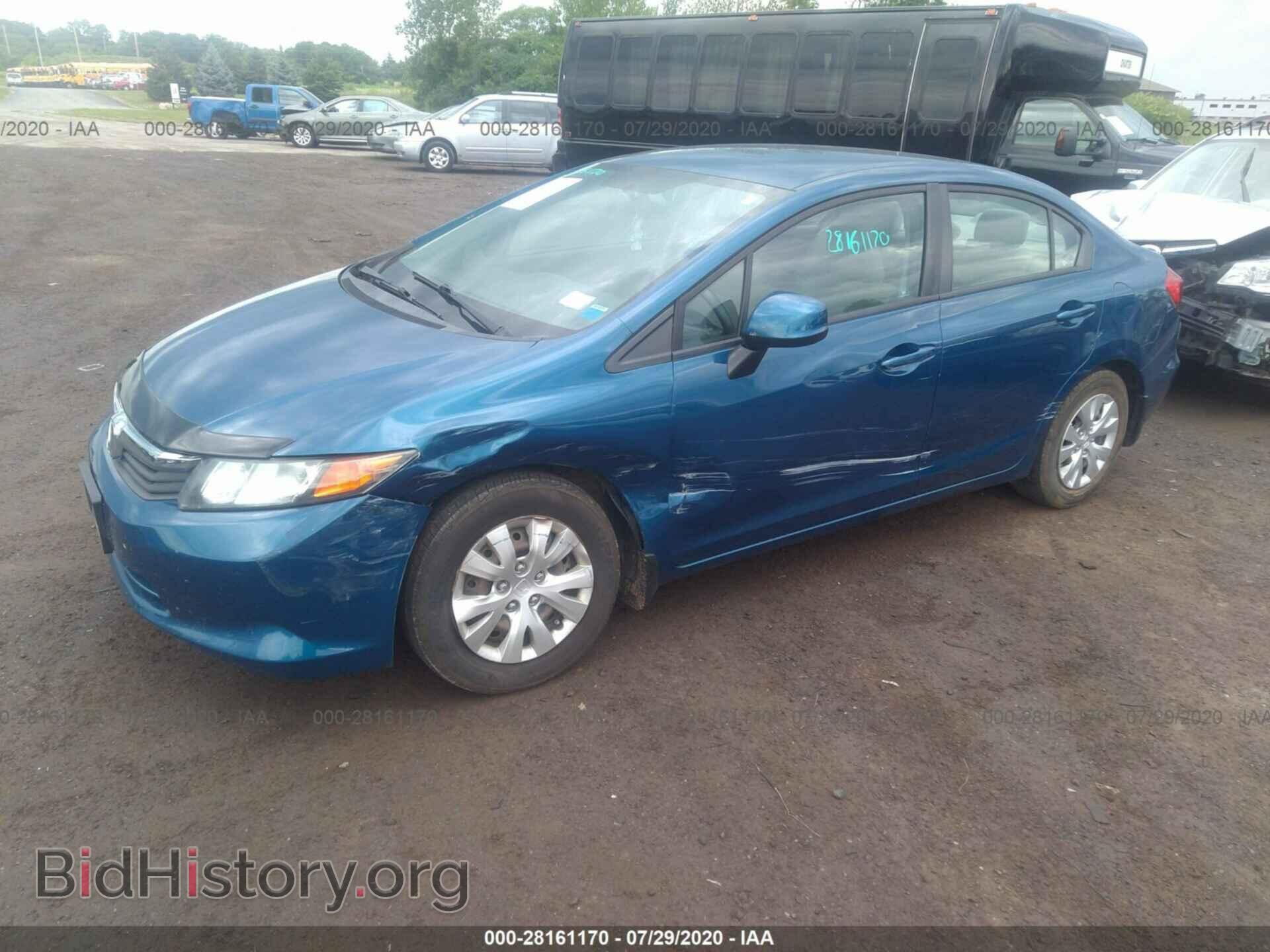2012 HONDA CIVIC SDN - VIN: 19XFB2F55CE015978 - Фото 2