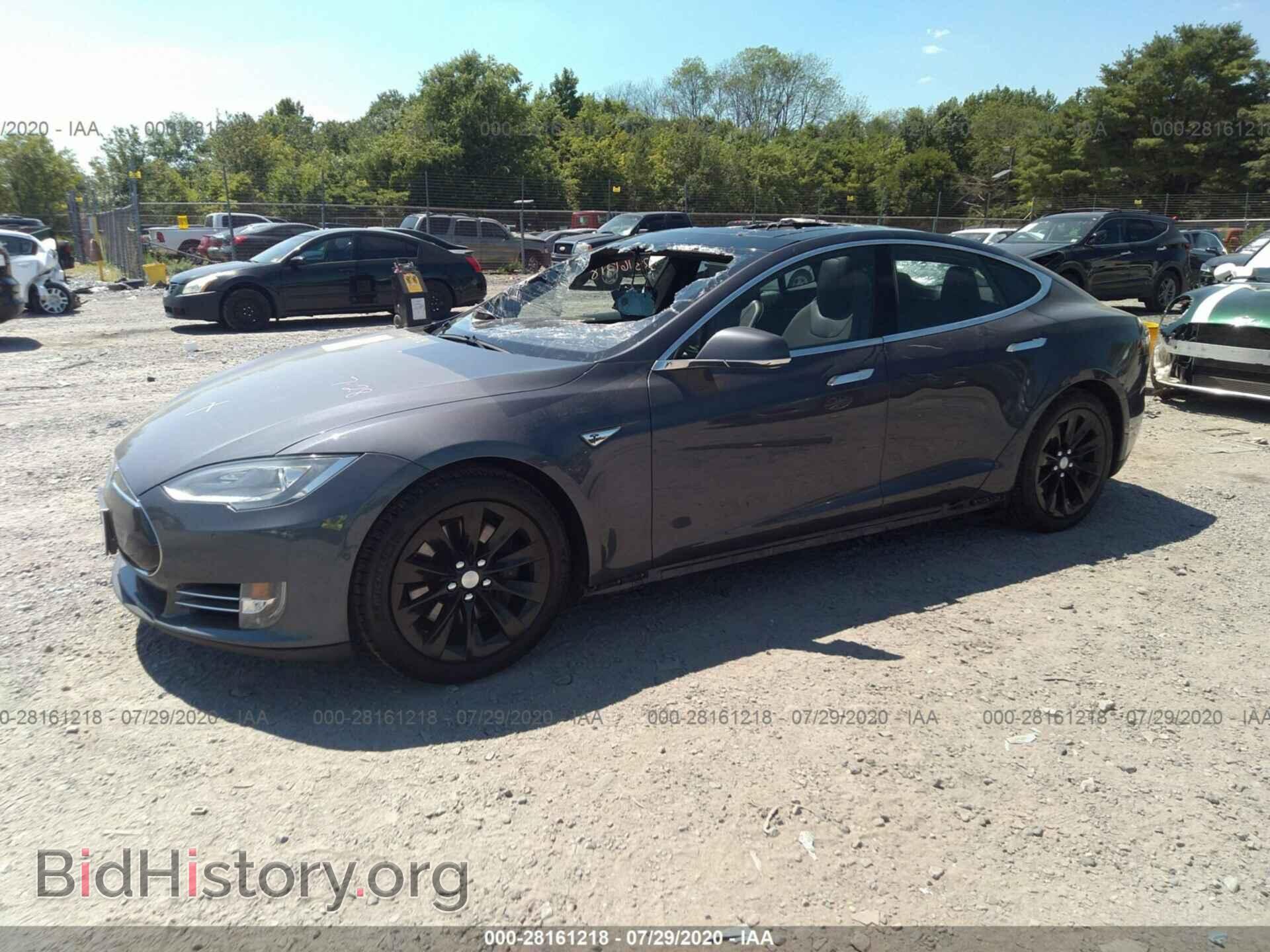 2015 TESLA MODEL S - VIN: 5YJSA1S23FF092855 - Фото 2