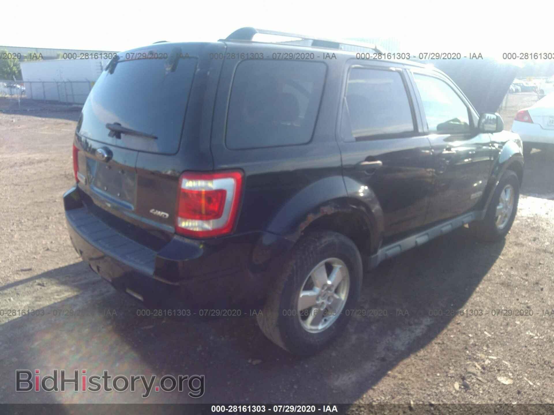 2008 FORD ESCAPE - VIN: 1FMCU93138KA92811 - Фото 4