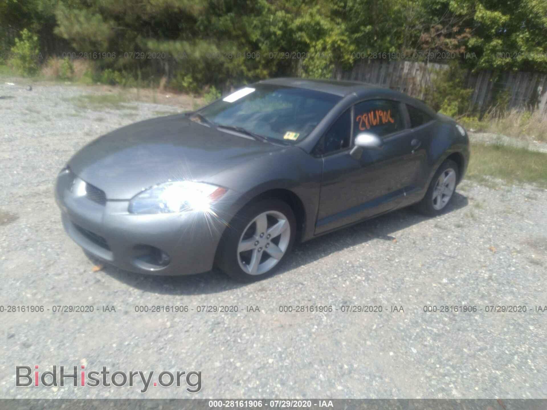 2006 MITSUBISHI ECLIPSE - VIN: 4A3AK24F06E010576 - Фото 2