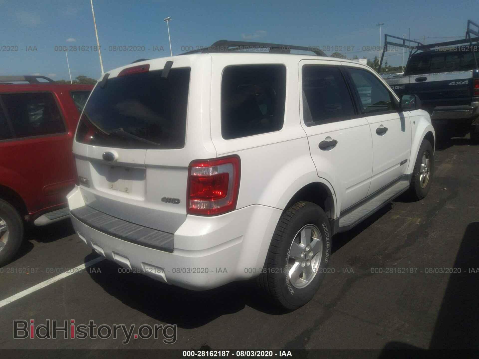 2008 FORD ESCAPE - VIN: 1FMCU93118KB04809 - Фото 4