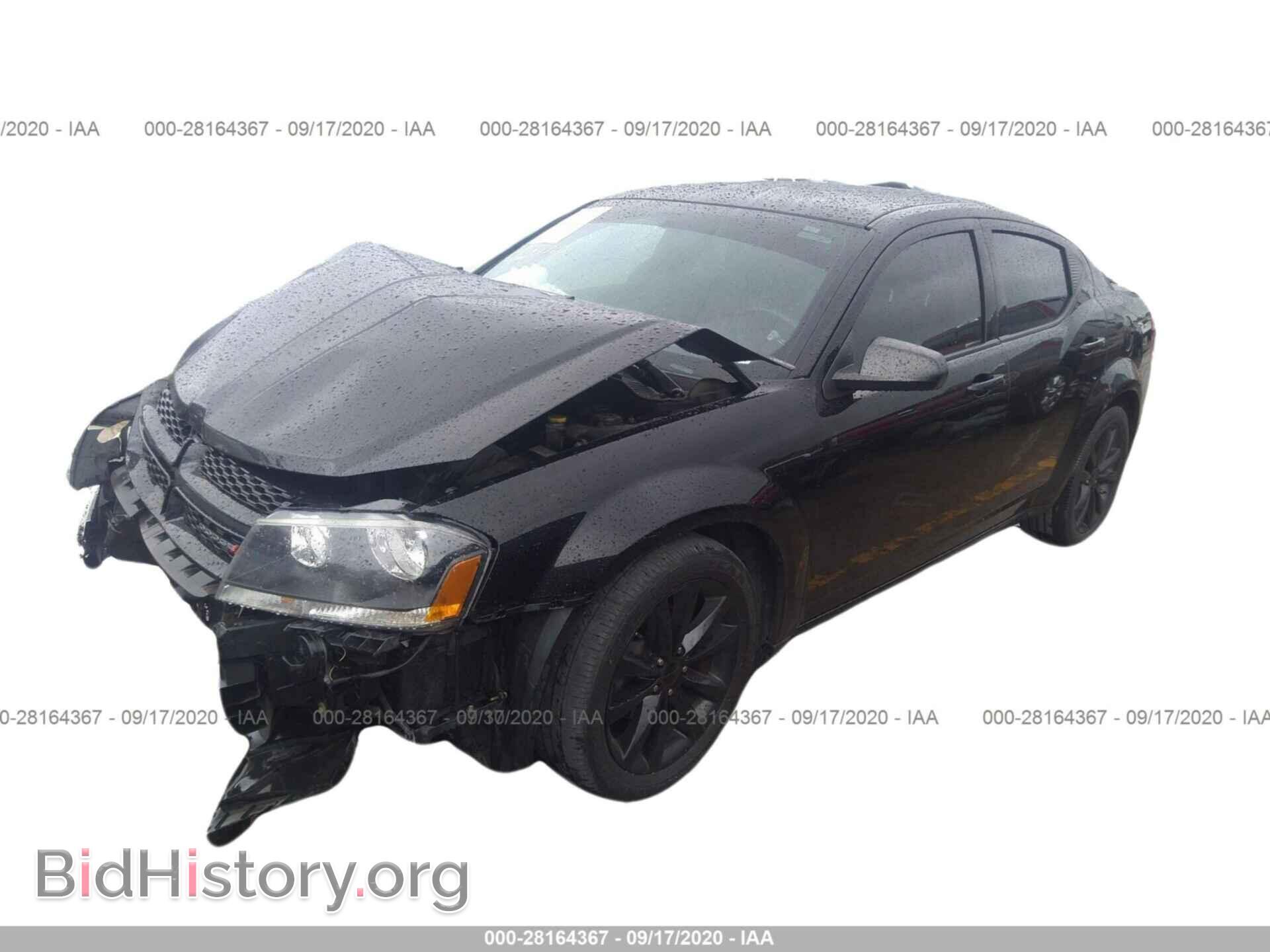 2014 DODGE AVENGER - VIN: 1C3CDZAB4EN113129 - Фото 2