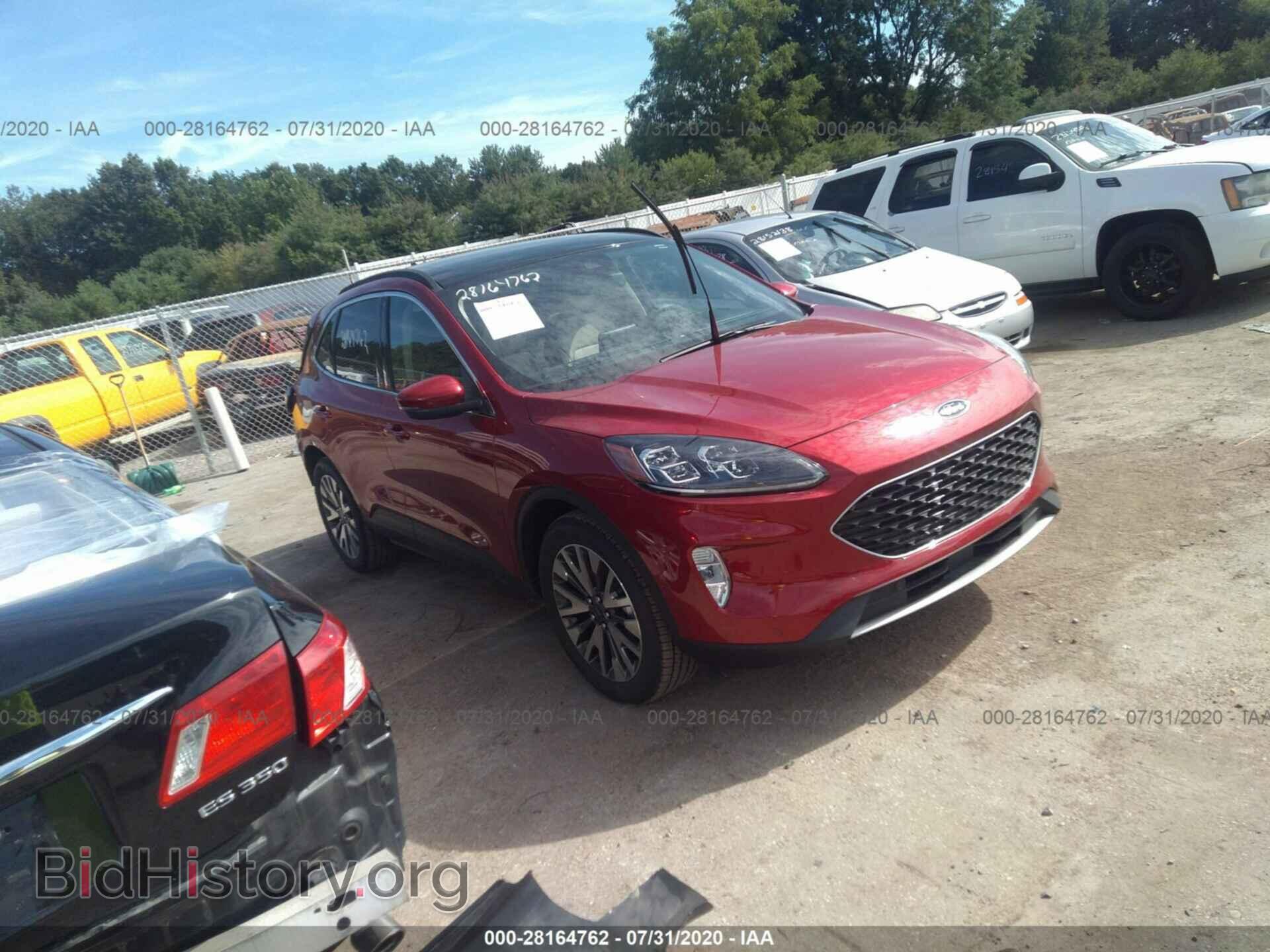 Photo 1FMCU9J92LUA31102 - FORD ESCAPE 2020
