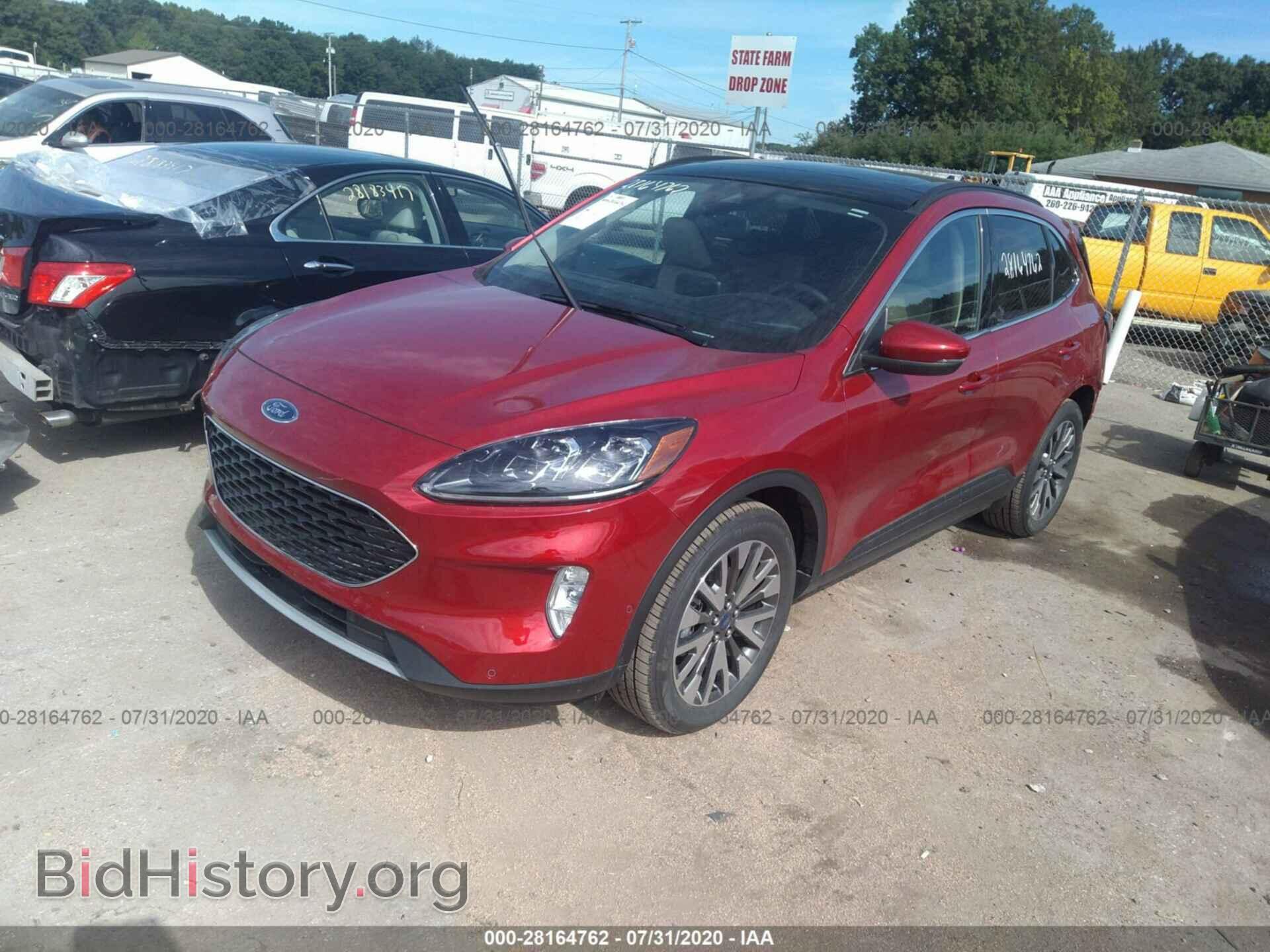 2020 FORD ESCAPE - VIN: 1FMCU9J92LUA31102 - Фото 2