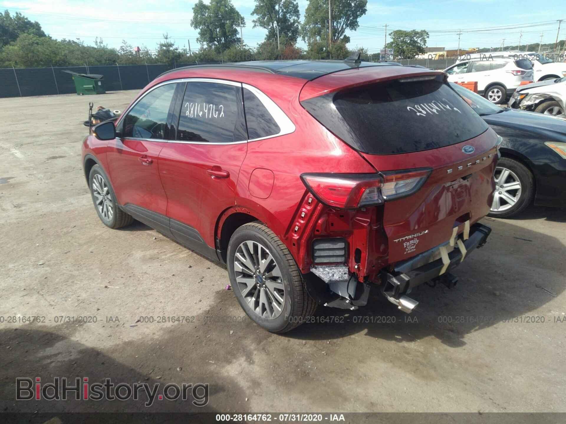 2020 FORD ESCAPE - VIN: 1FMCU9J92LUA31102 - Фото 3