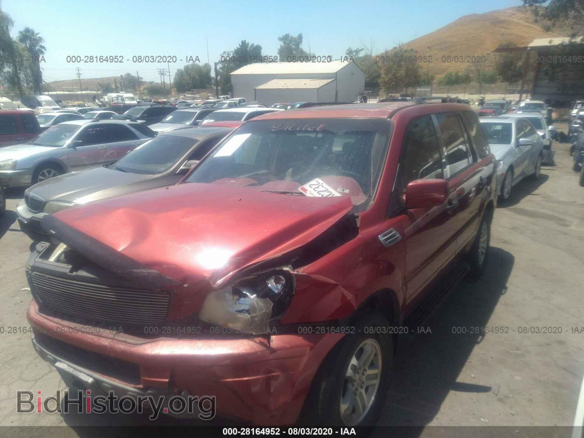 2005 HONDA PILOT - VIN: 2HKYF18585H562889 - Фото 2