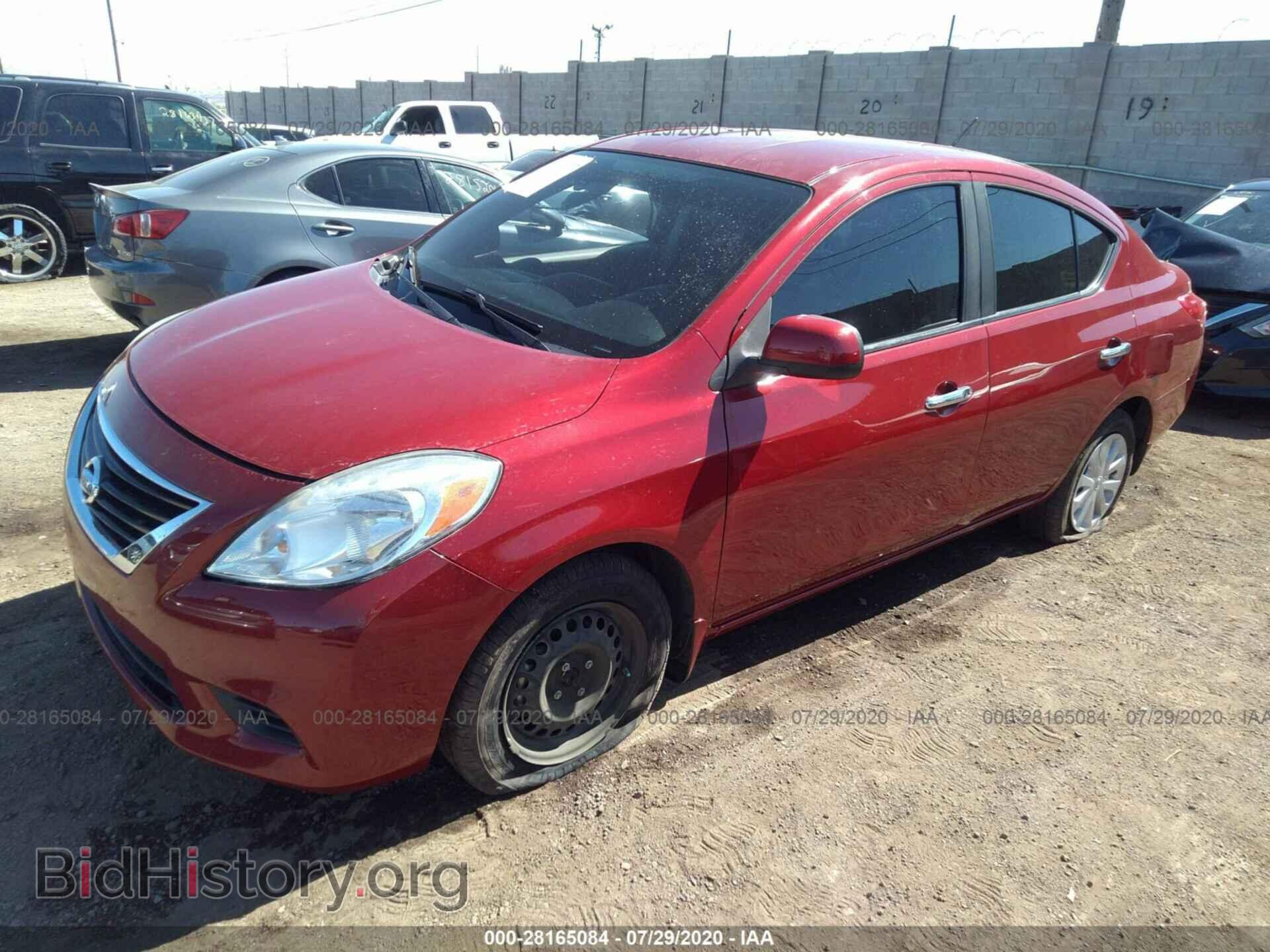 2012 NISSAN VERSA - VIN: 3N1CN7AP3CL918533 - Фото 2