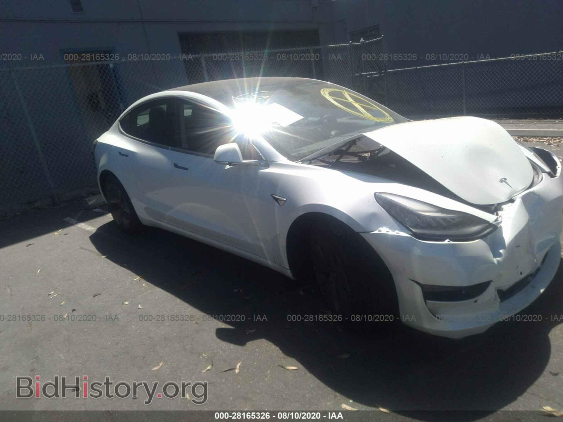 Photo 5YJ3E1EB3LF628199 - TESLA MODEL 3 2020