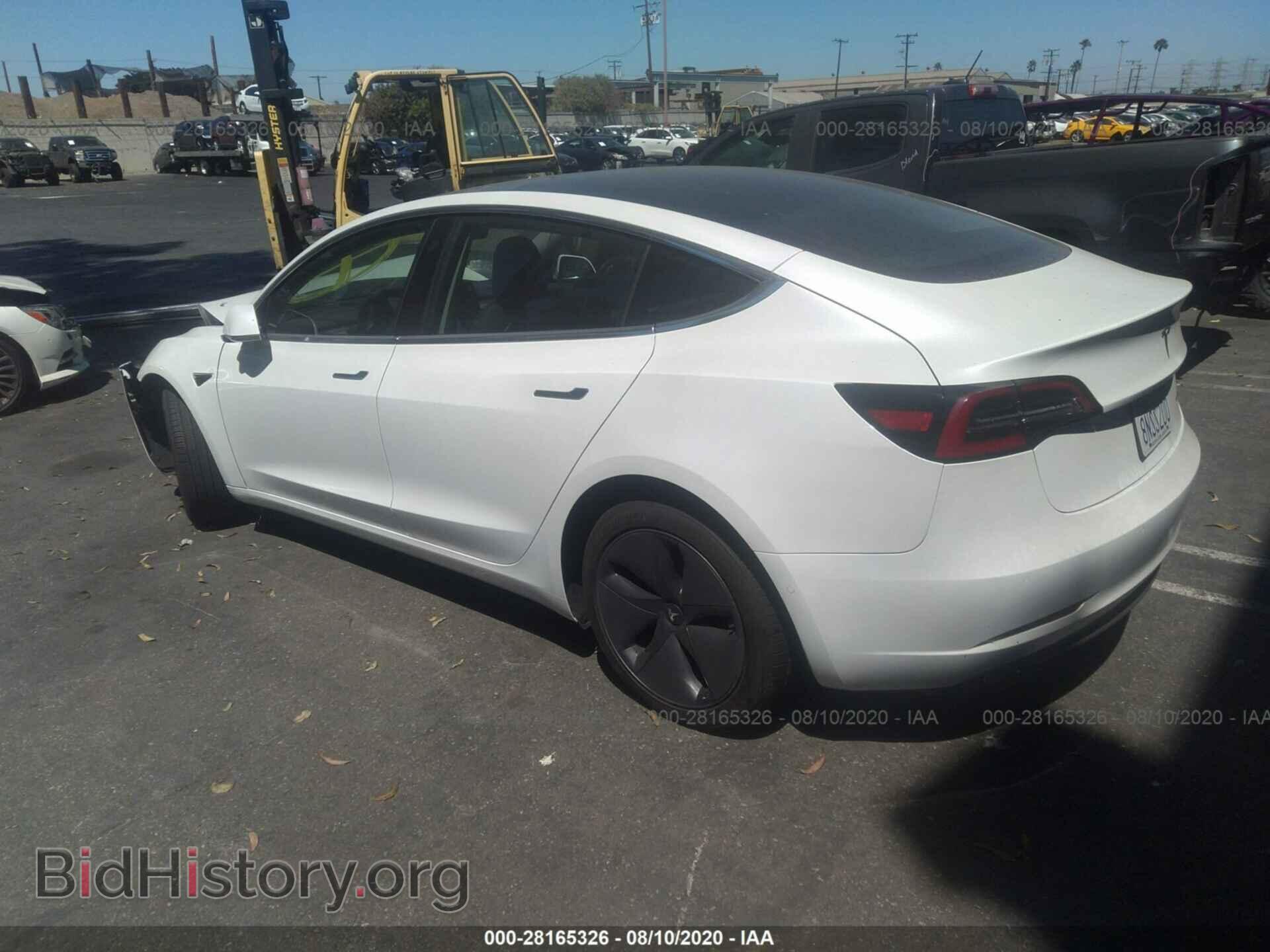 2020 TESLA MODEL 3 - VIN: 5YJ3E1EB3LF628199 - Фото 3
