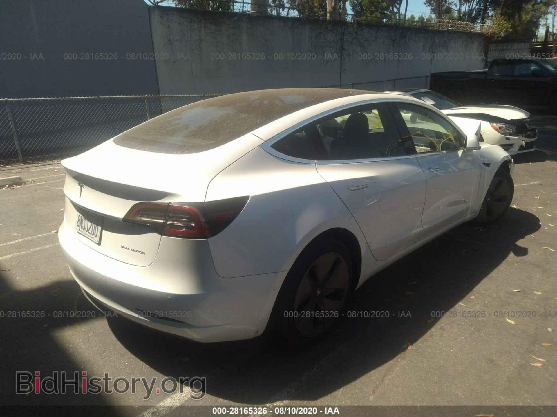 2020 TESLA MODEL 3 - VIN: 5YJ3E1EB3LF628199 - Фото 4