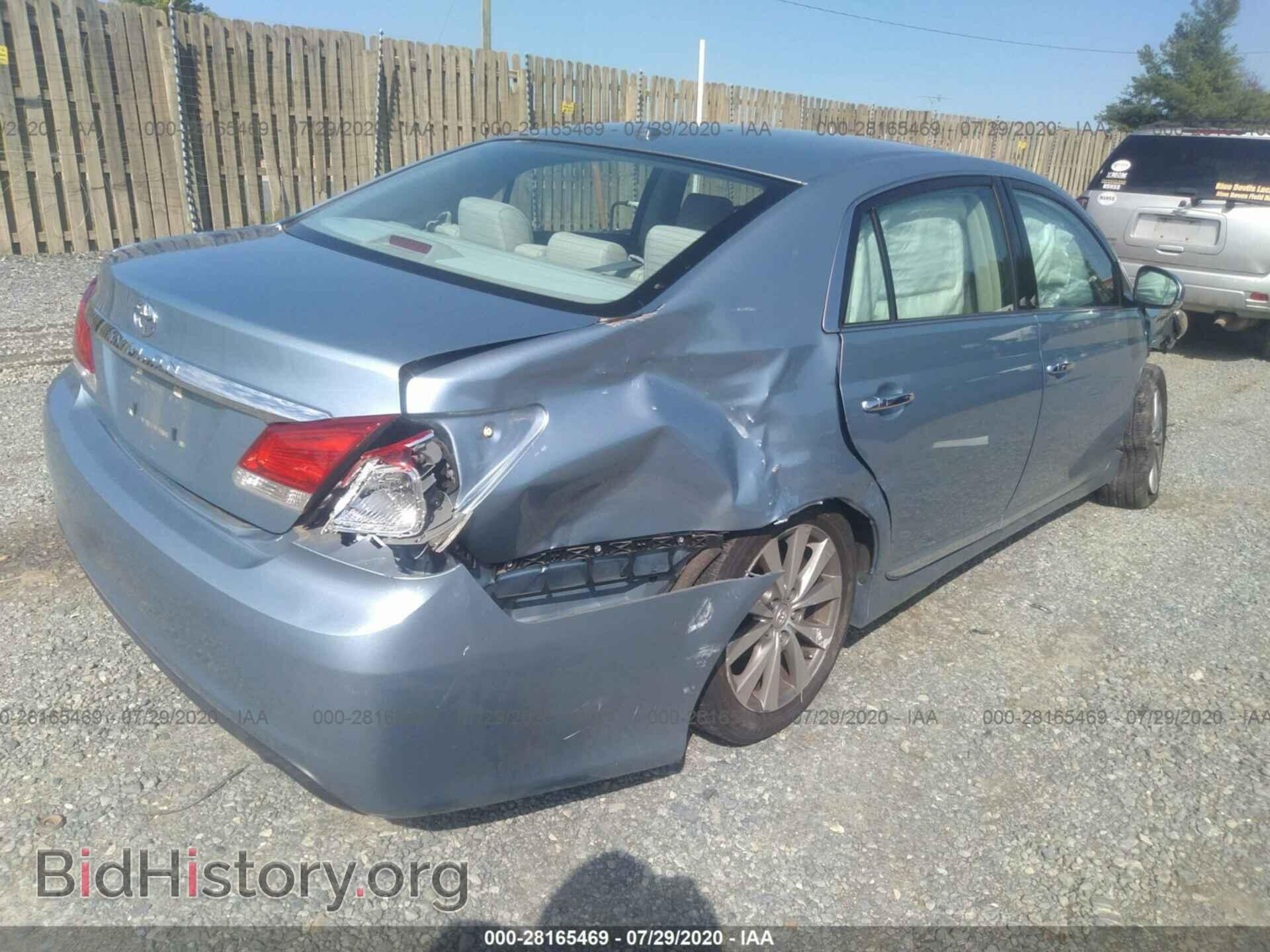2012 TOYOTA AVALON - VIN: 4T1BK3DB7CU461284 - Фото 4