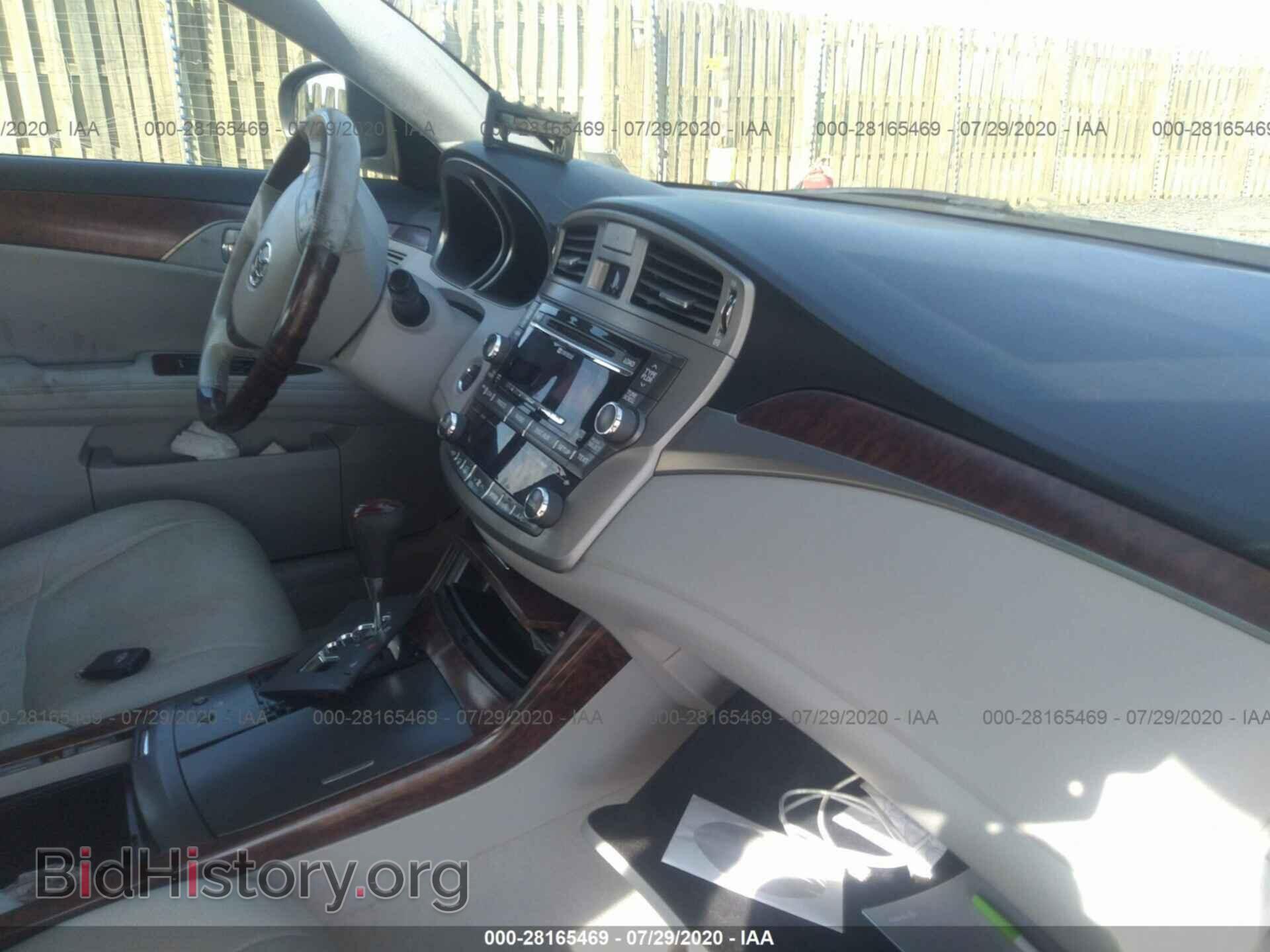 2012 TOYOTA AVALON - VIN: 4T1BK3DB7CU461284 - Фото 5