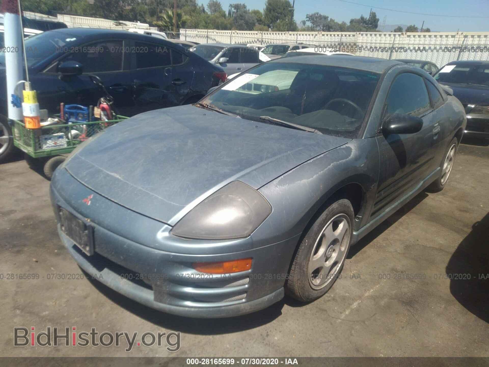 2000 MITSUBISHI ECLIPSE - VIN: 4A3AC54L0YE139490 - Photo 2