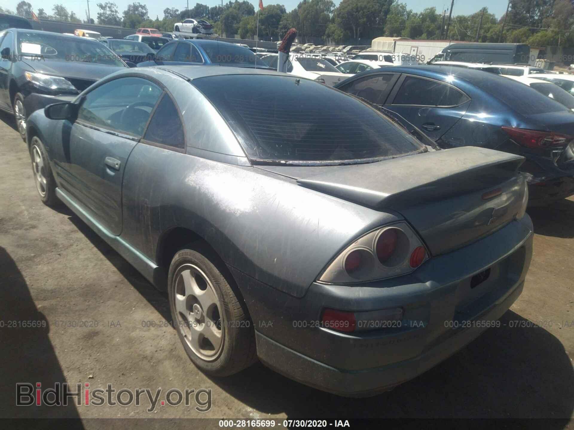 2000 MITSUBISHI ECLIPSE - VIN: 4A3AC54L0YE139490 - Photo 3