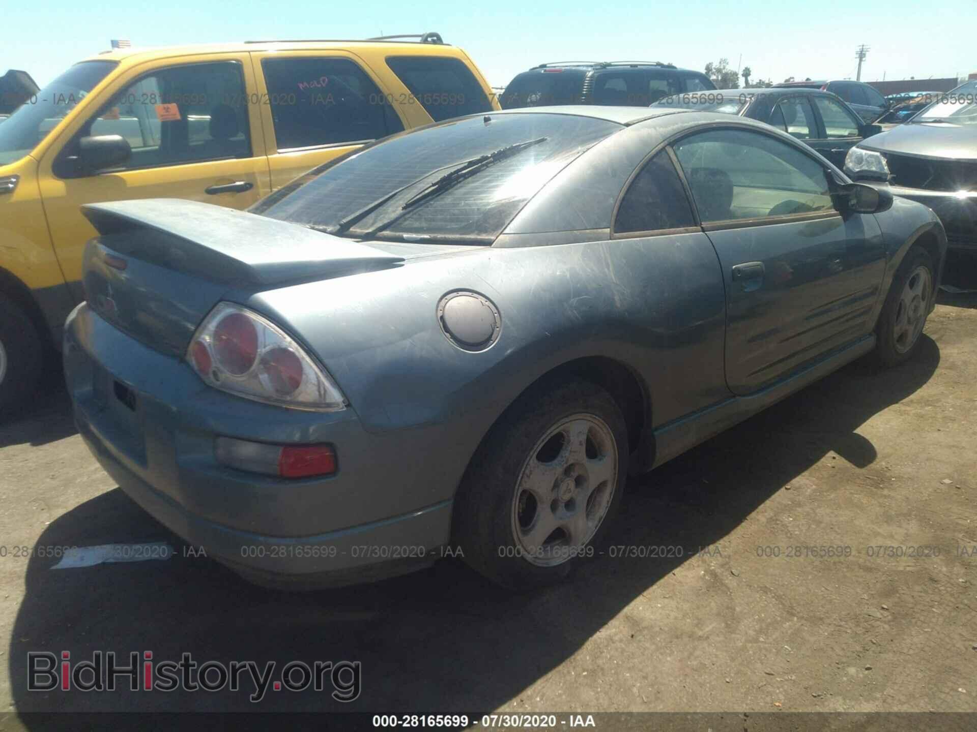 2000 MITSUBISHI ECLIPSE - VIN: 4A3AC54L0YE139490 - Photo 4