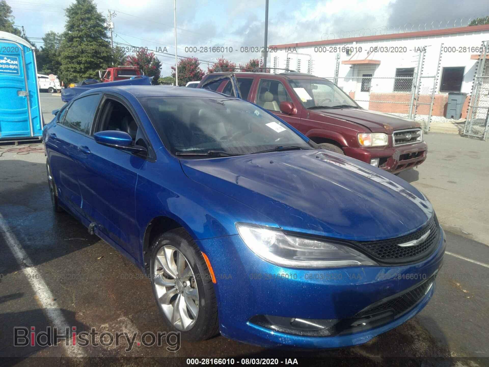 Фотография 1C3CCCBBXGN162028 - CHRYSLER 200 2016