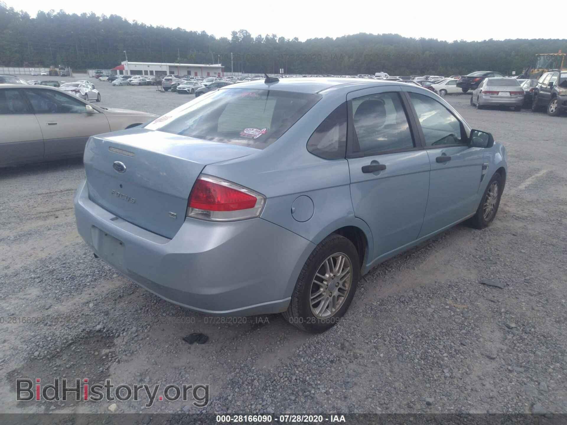 2008 FORD FOCUS - VIN: 1FAHP35N58W206286 - Фото 4