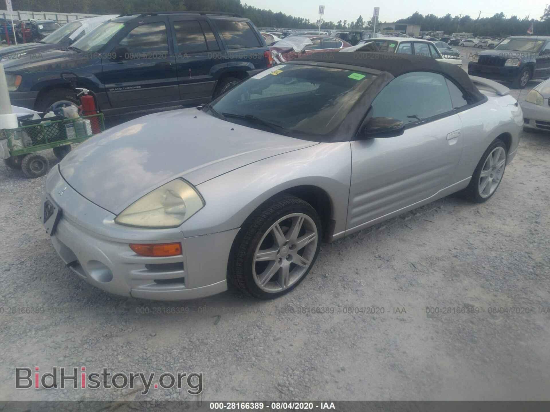 2003 MITSUBISHI ECLIPSE - VIN: 4A3AE45G63E018963 - Photo 2