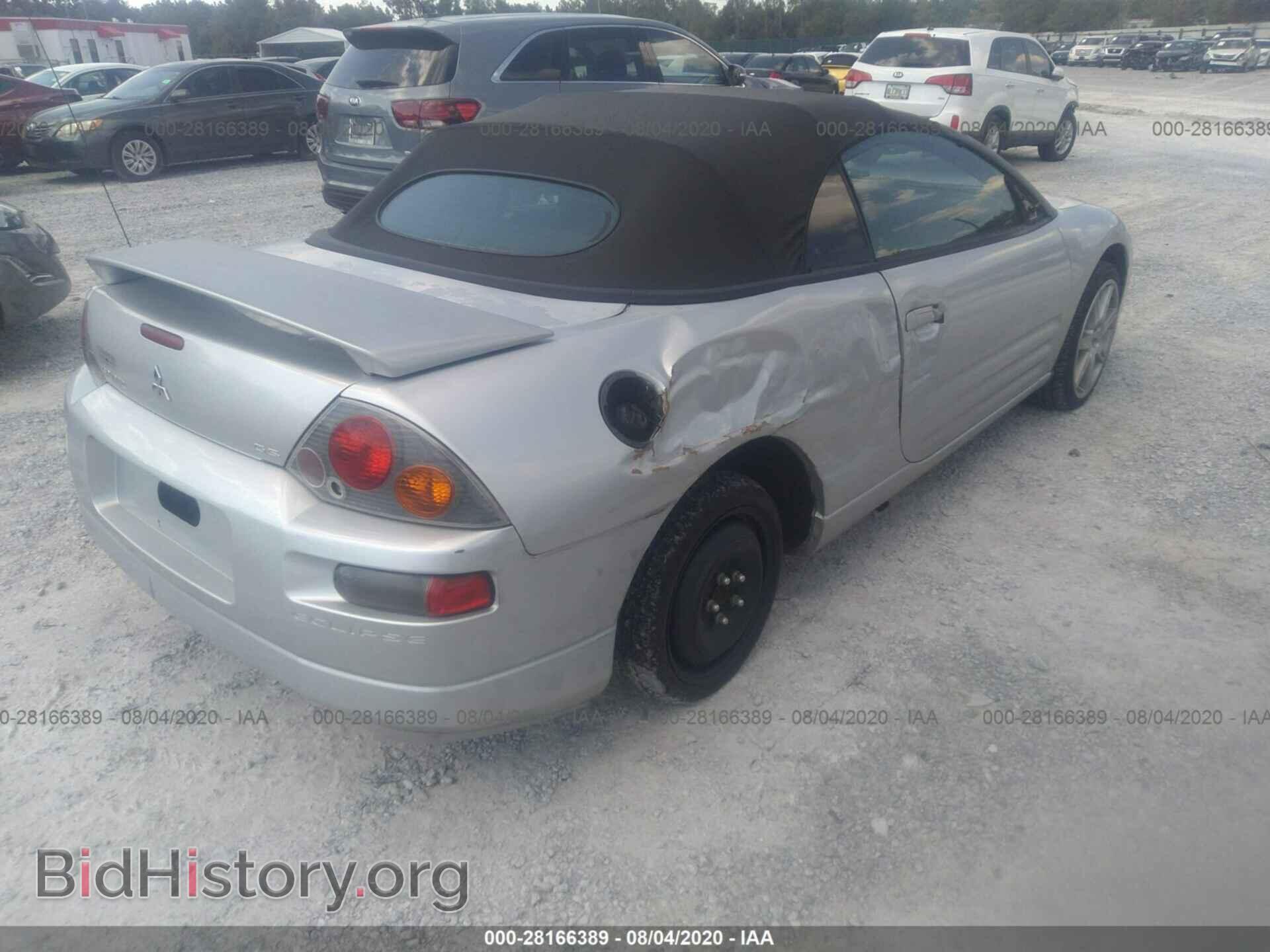2003 MITSUBISHI ECLIPSE - VIN: 4A3AE45G63E018963 - Photo 4