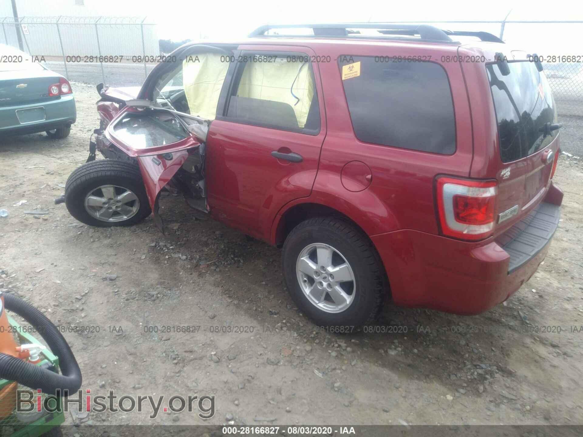 2009 FORD ESCAPE - VIN: 1FMCU03769KB86554 - Photo 3