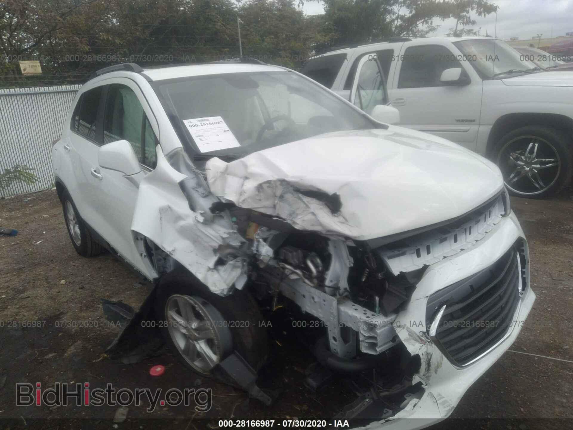 Фотография 3GNCJLSB3KL391393 - CHEVROLET TRAX 2019