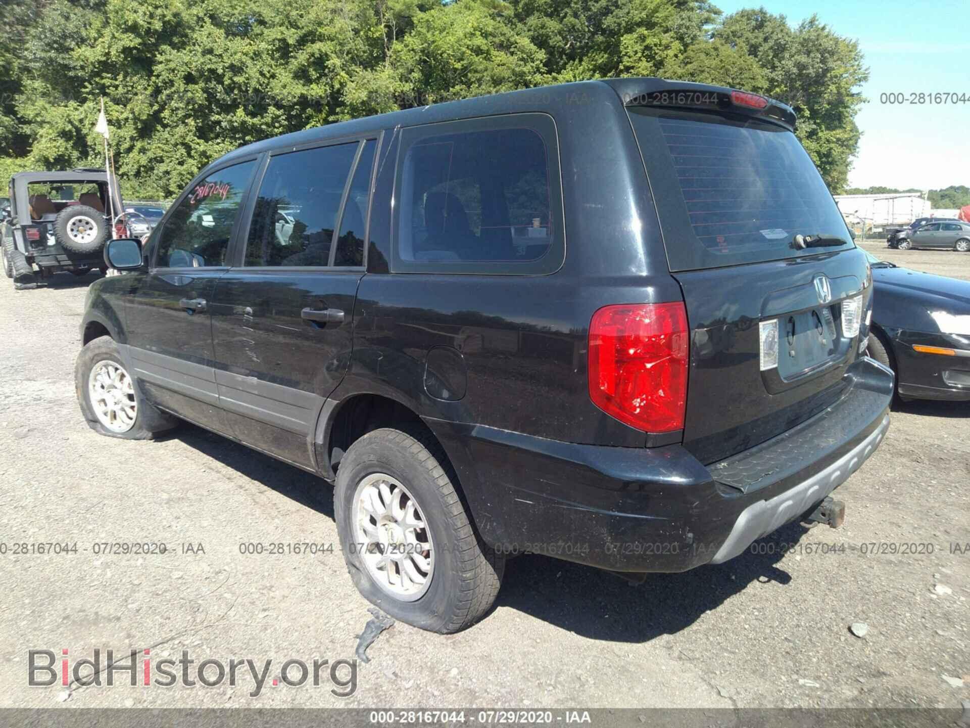 2005 HONDA PILOT - VIN: 2HKYF18195H546357 - Фото 3