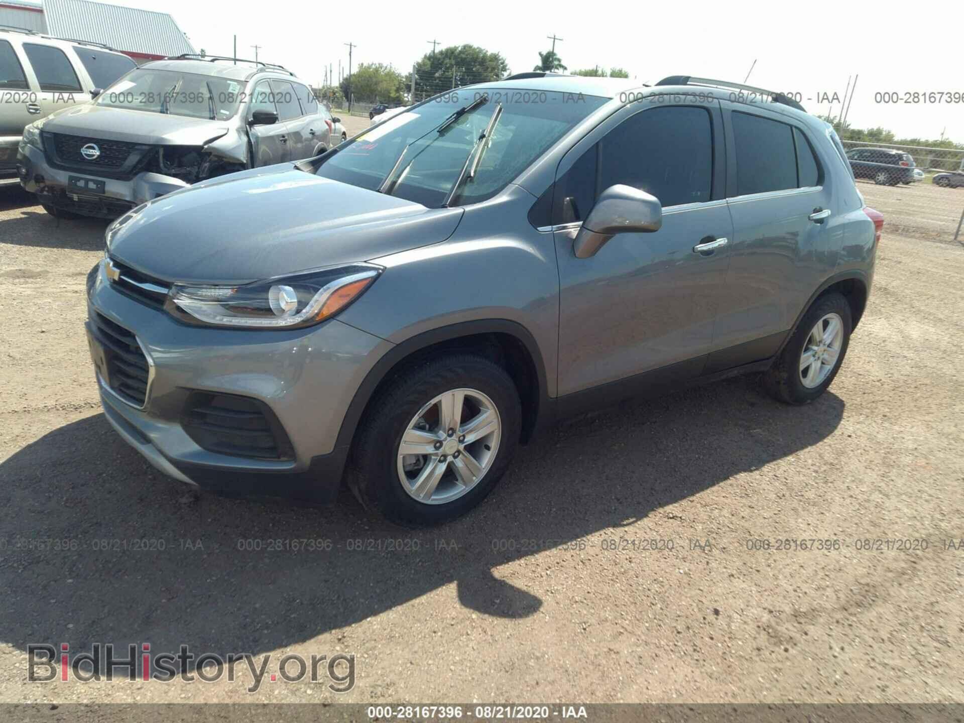 2020 CHEVROLET TRAX - VIN: 3GNCJLSB2LL224914 - Фото 2