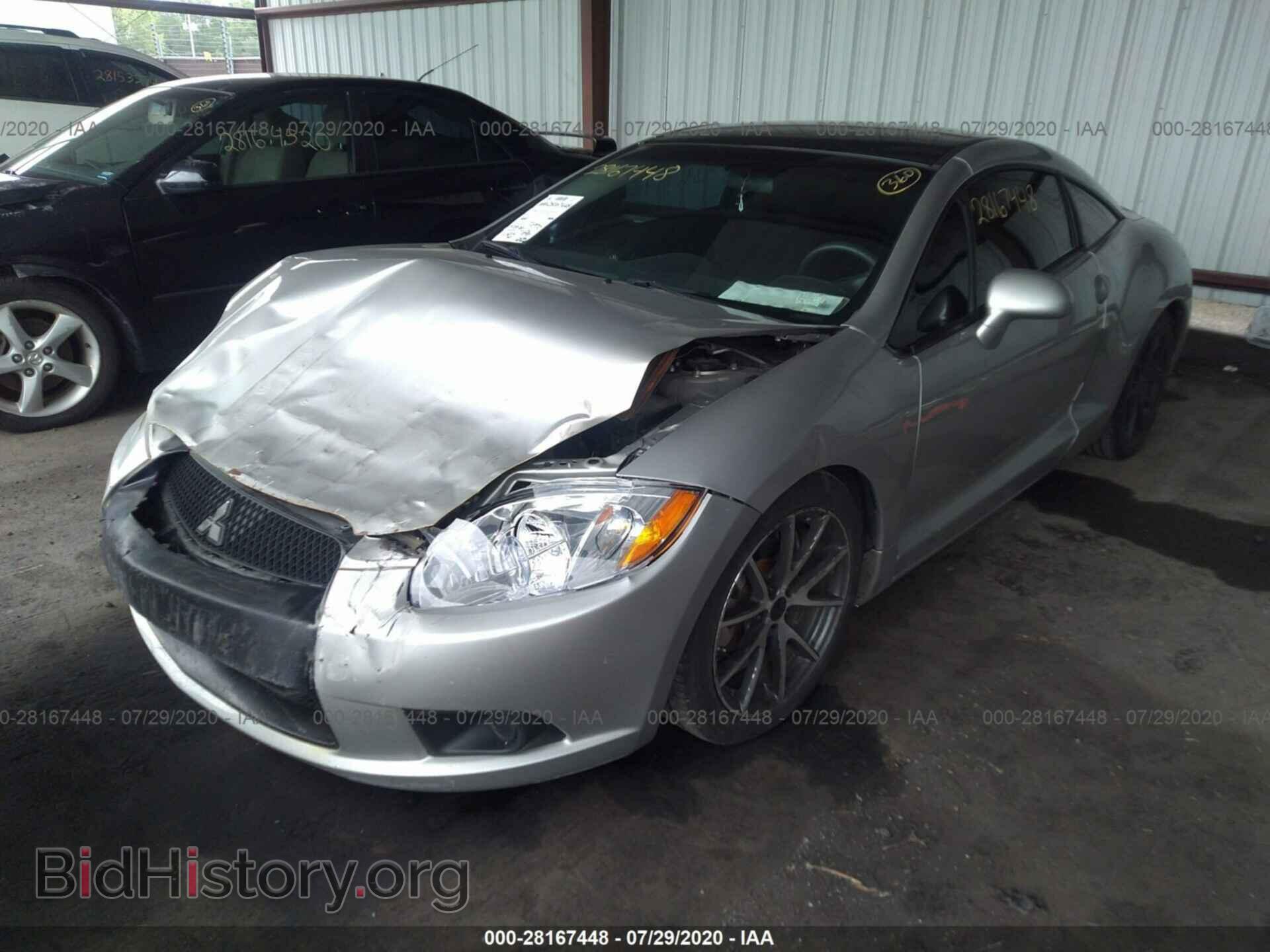 2012 MITSUBISHI ECLIPSE - VIN: 4A31K5DF3CE004879 - Фото 2