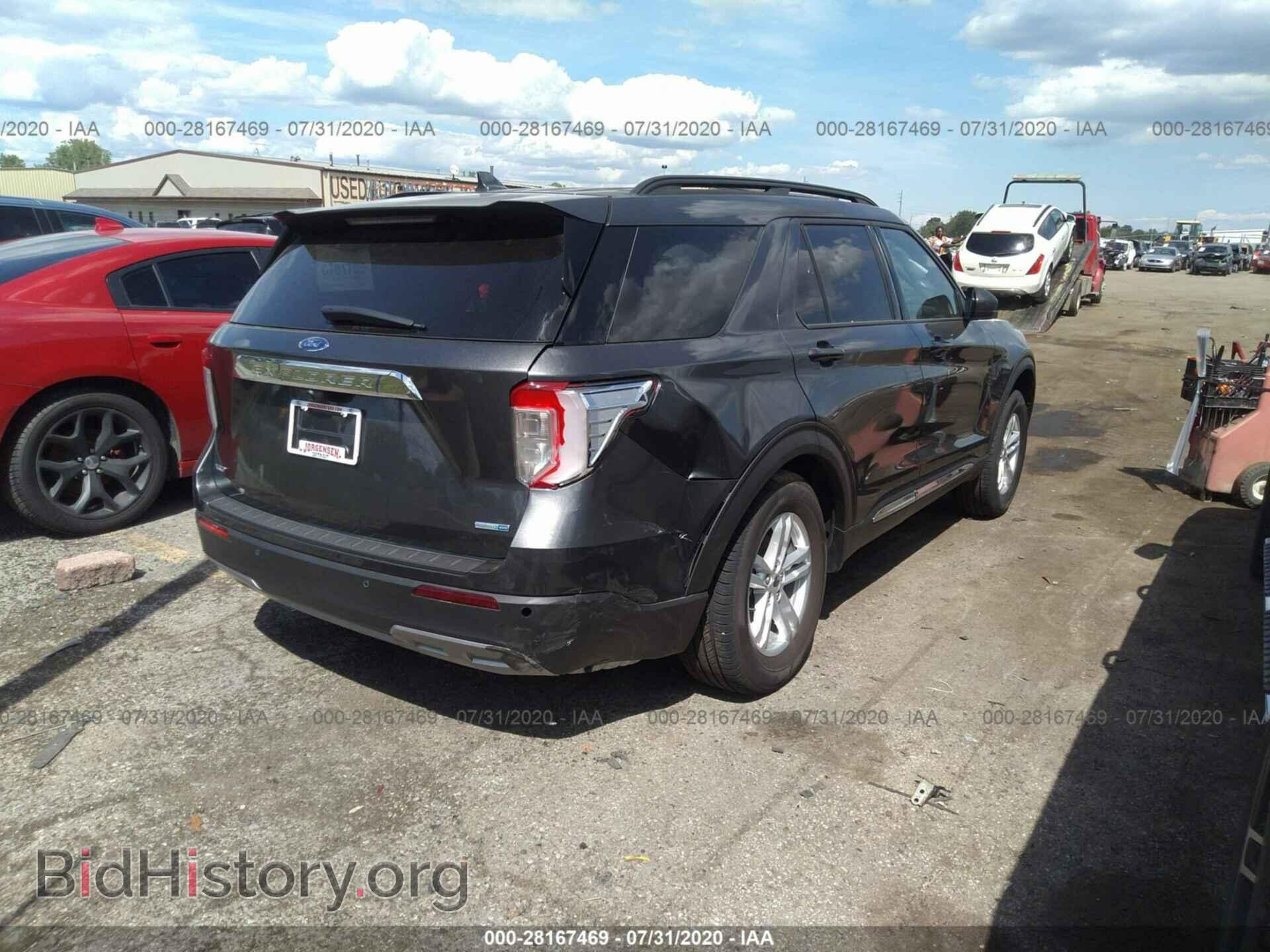 2020 FORD EXPLORER - VIN: 1FMSK8DH1LGC25889 - Фото 4