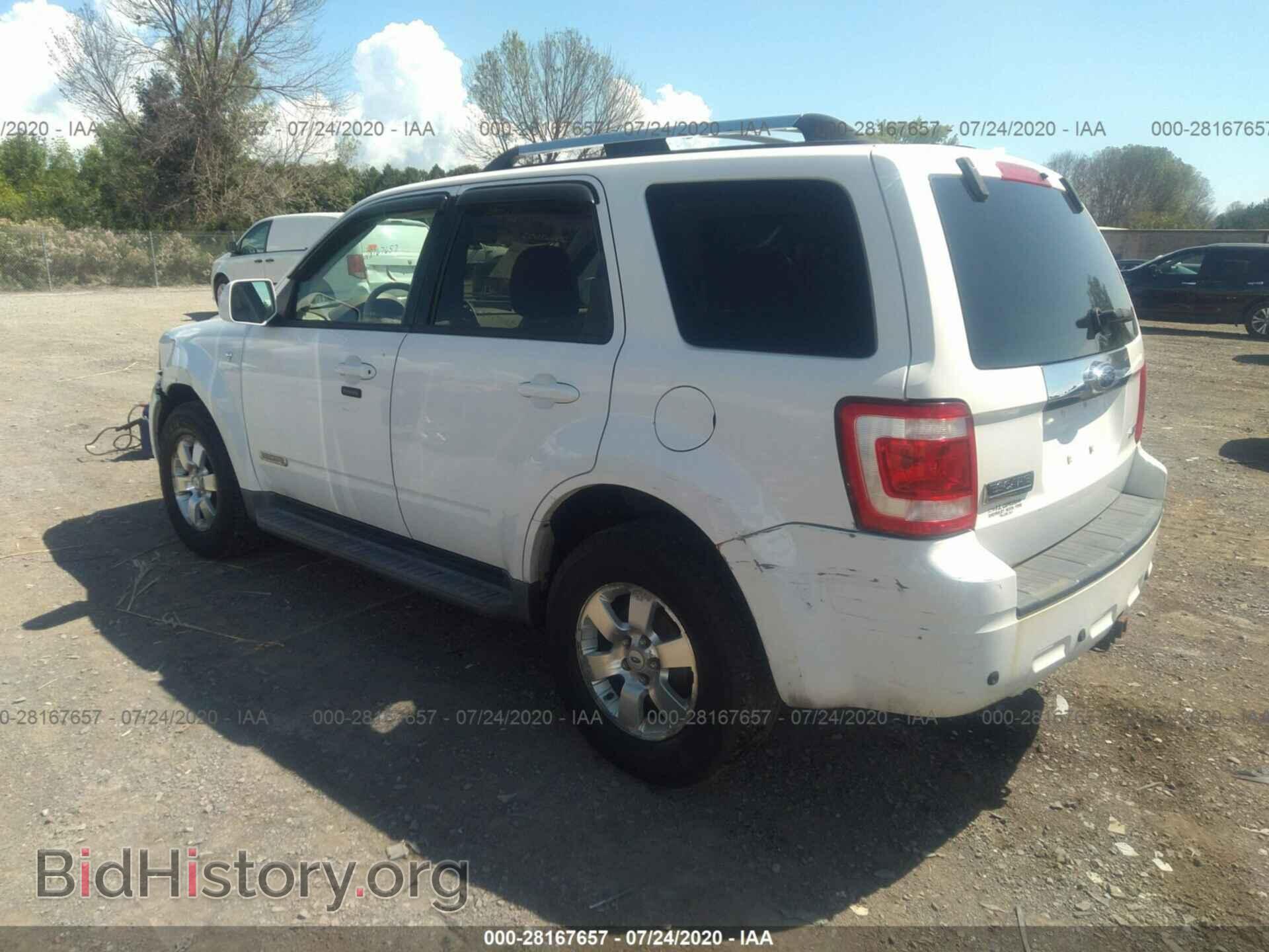 2008 FORD ESCAPE - VIN: 1FMCU94178KC82450 - Photo 3