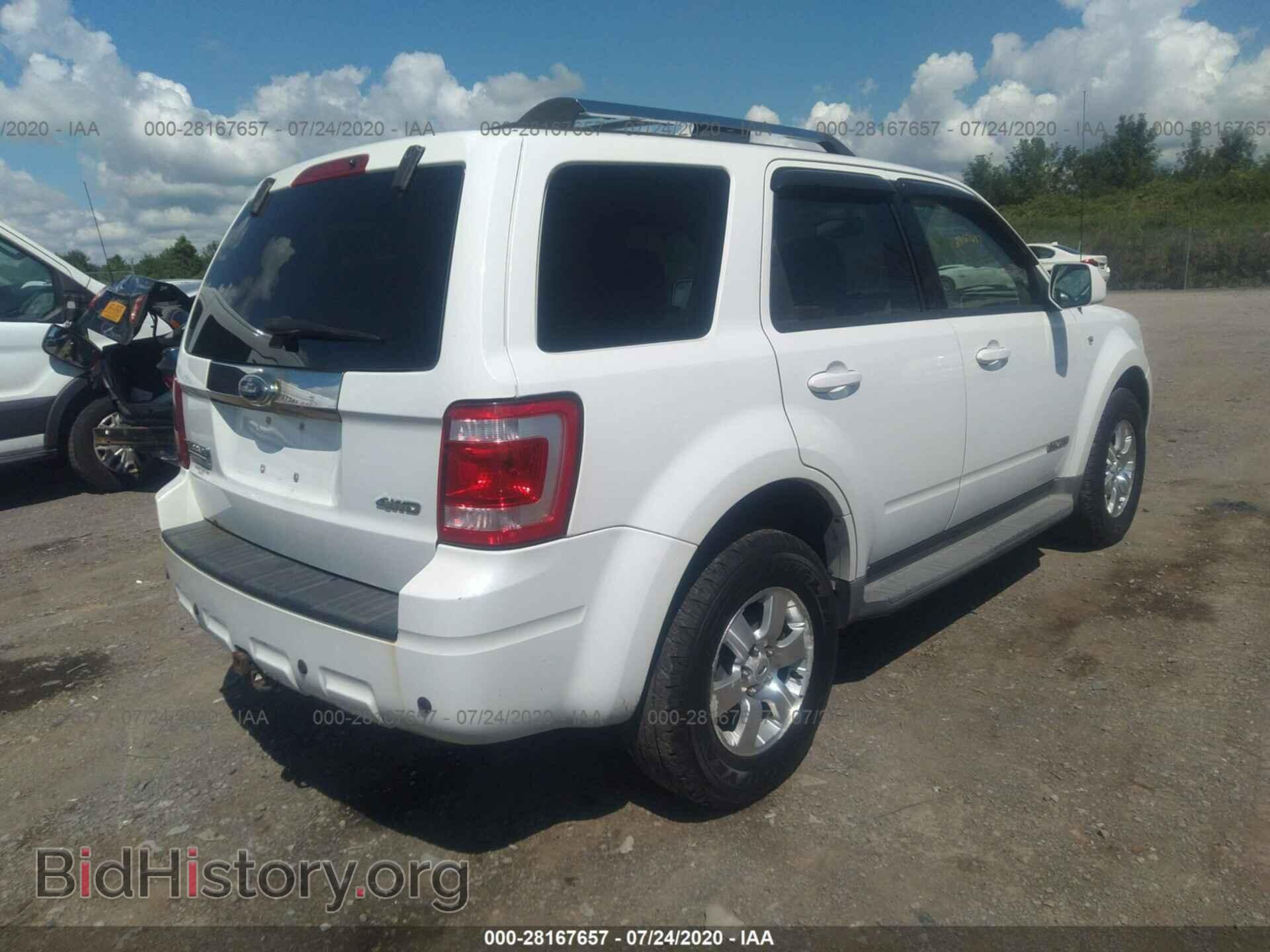 2008 FORD ESCAPE - VIN: 1FMCU94178KC82450 - Photo 4