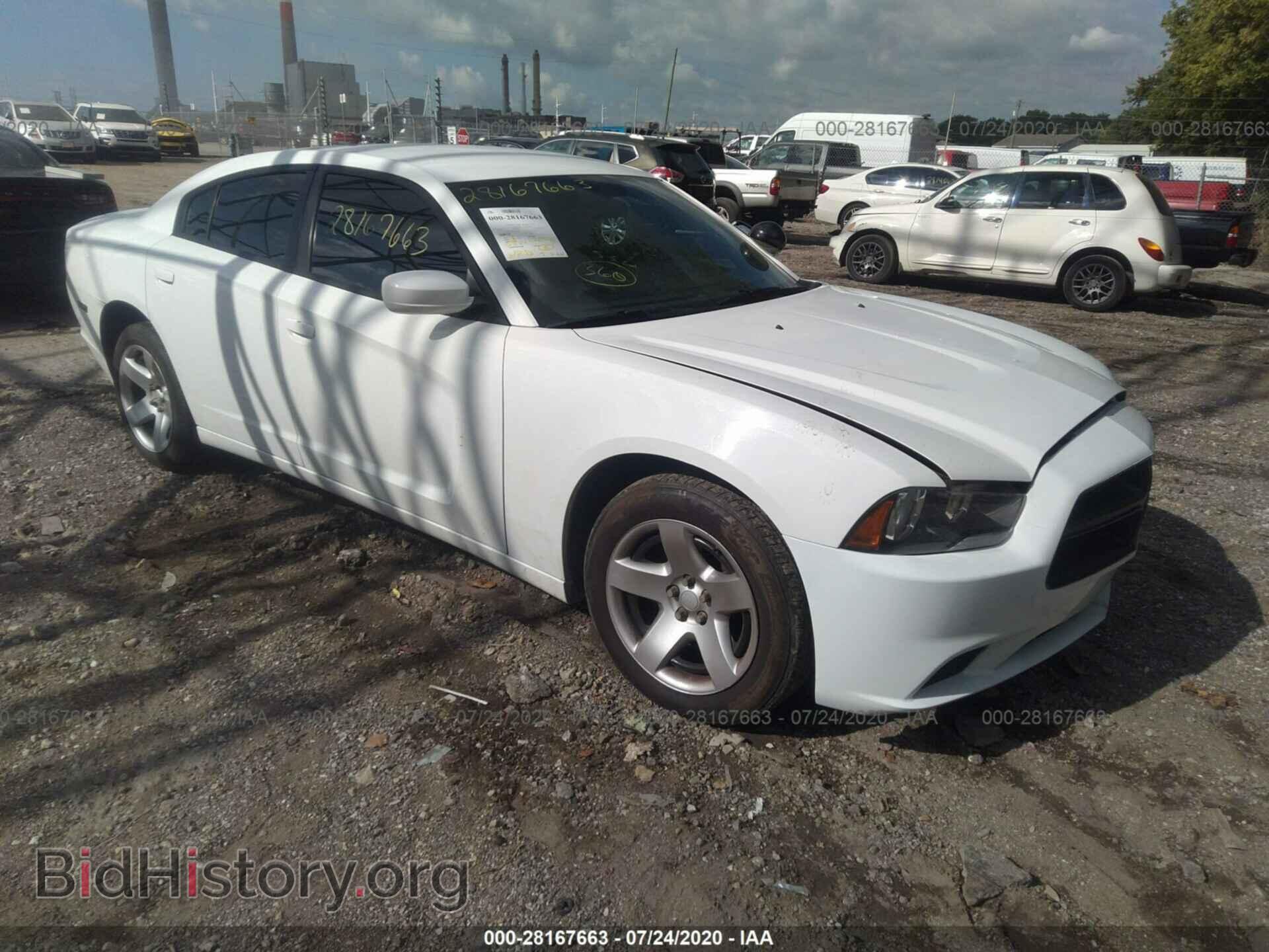 Photo 2C3CDXAT8DH648355 - DODGE CHARGER 2013