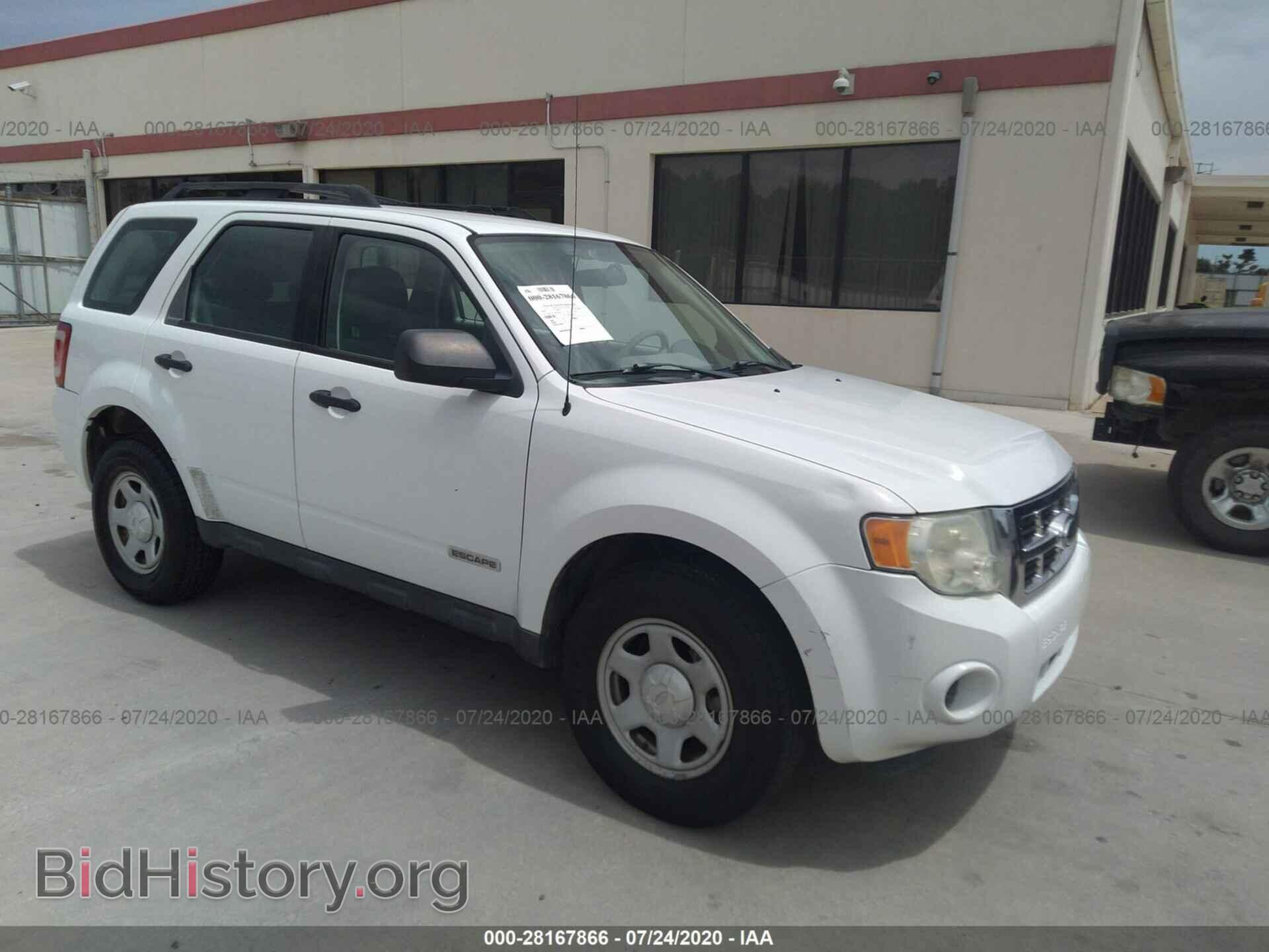 Фотография 1FMCU02Z38KB58874 - FORD ESCAPE 2008