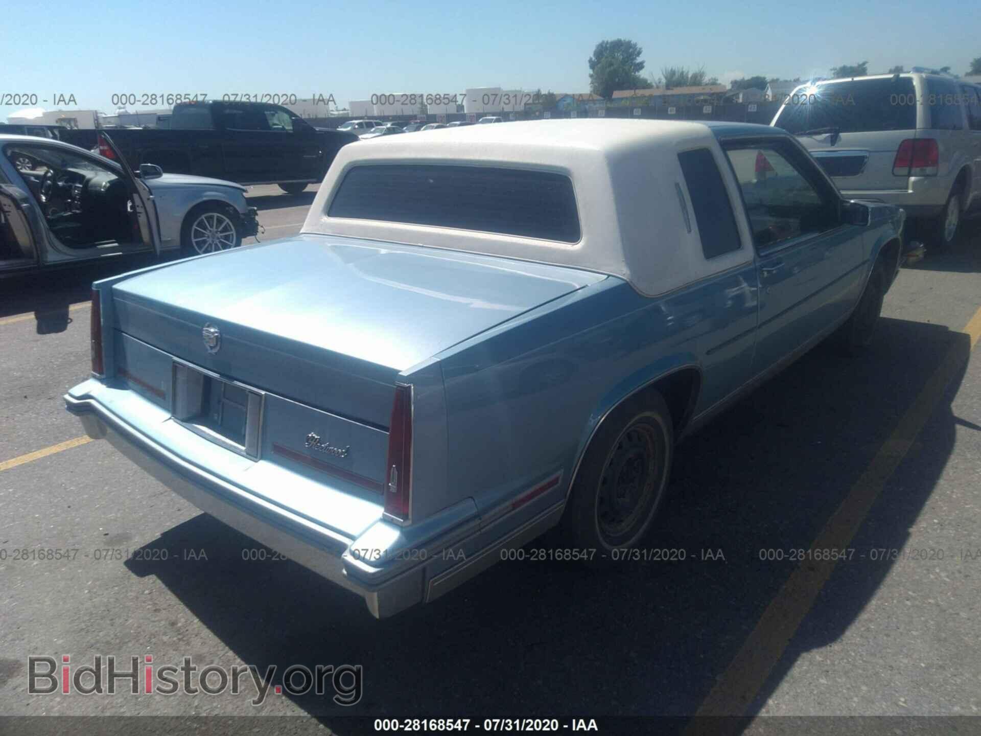 1986 CADILLAC DEVILLE - VIN: 1G6CD4786G4277309 - Фото 4