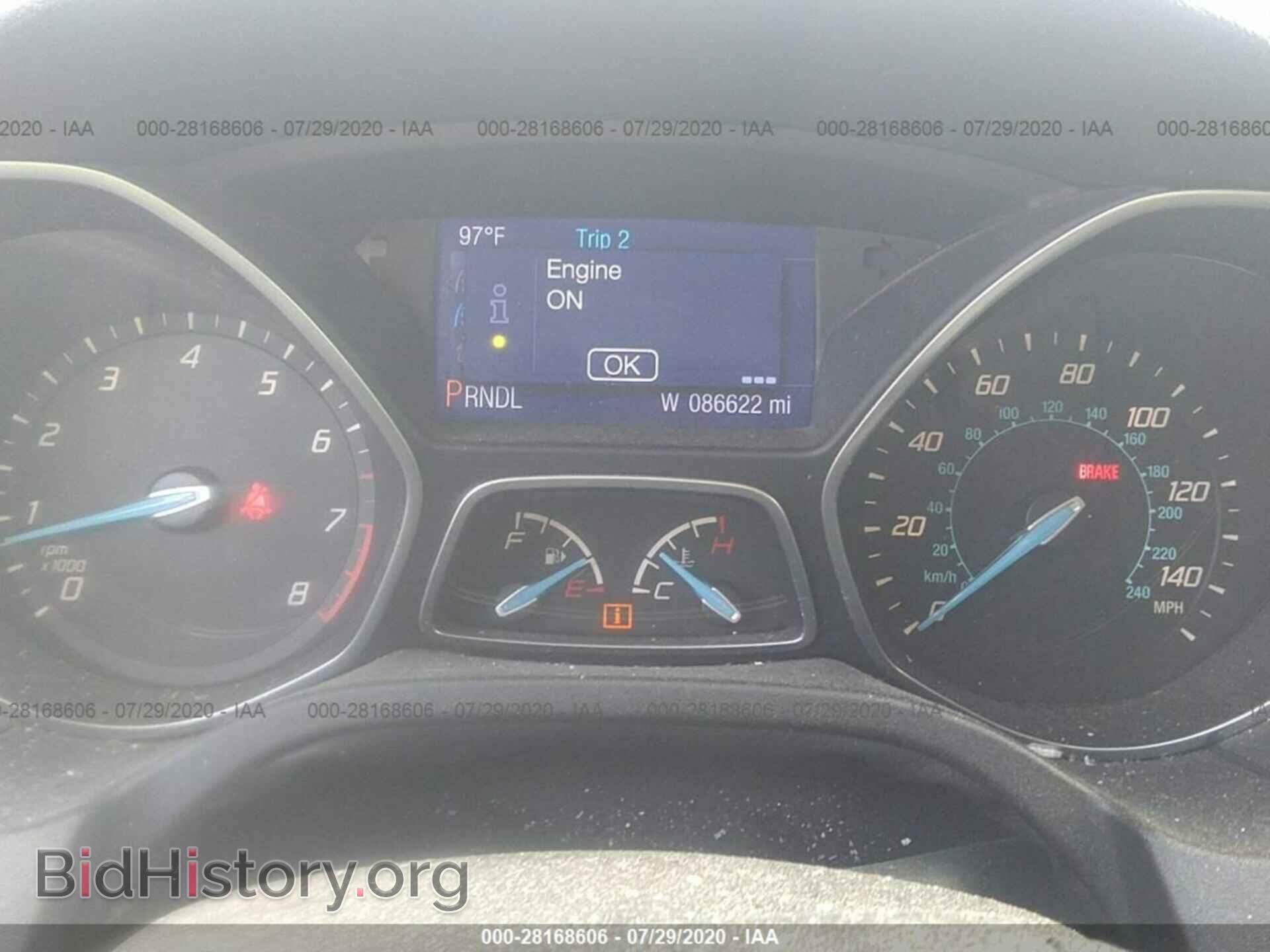 2014 FORD FOCUS - VIN: 1FADP3K28EL255570 - Фото 7