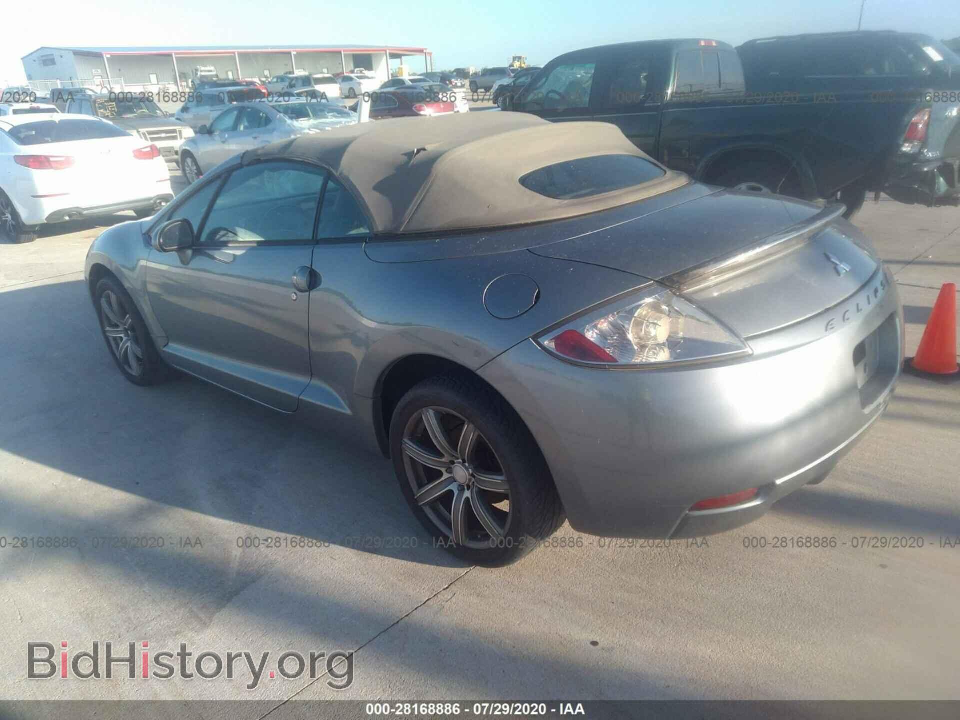 2007 MITSUBISHI ECLIPSE - VIN: 4A3AL35T37E051485 - Фото 3