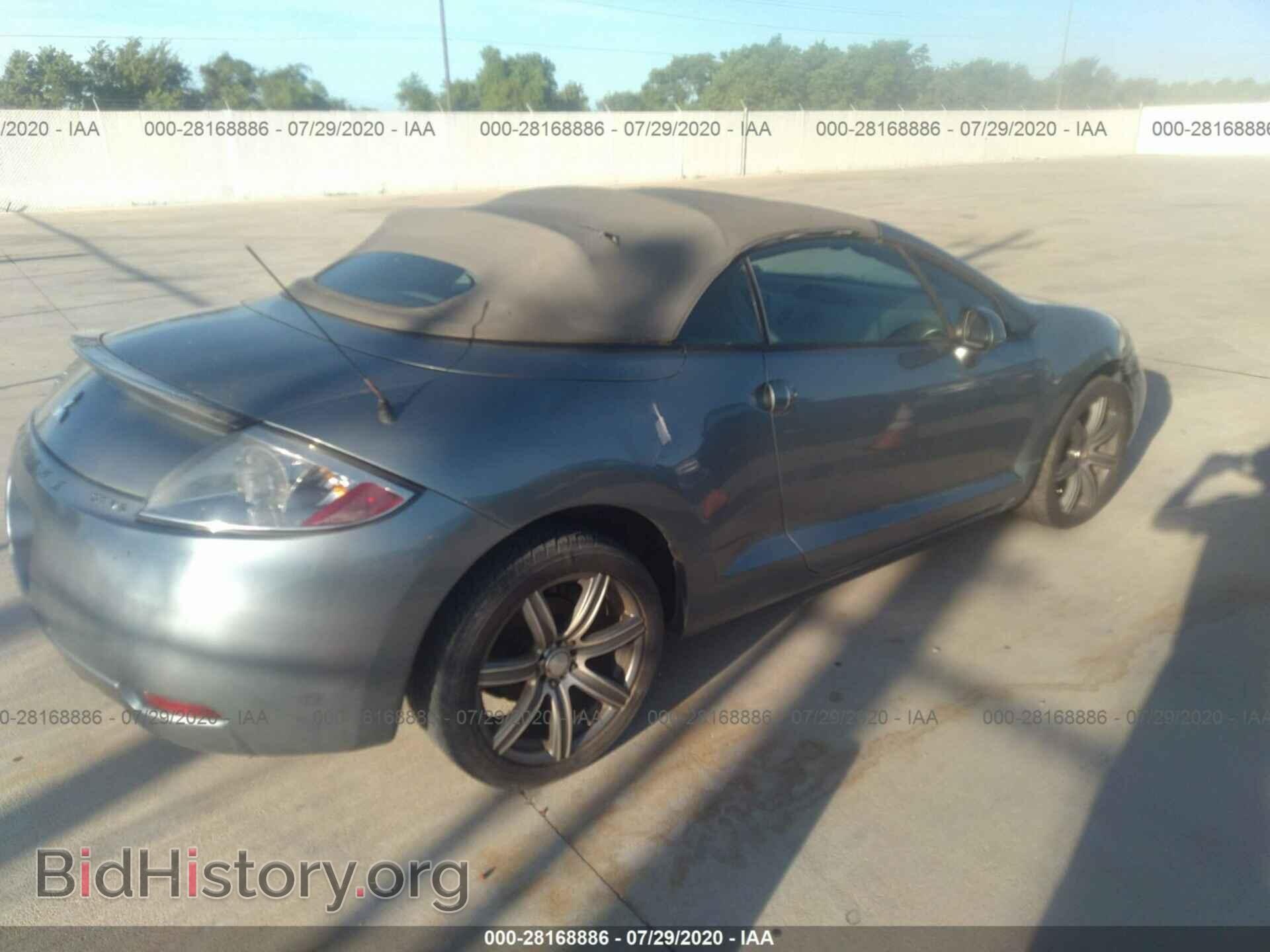 2007 MITSUBISHI ECLIPSE - VIN: 4A3AL35T37E051485 - Фото 4