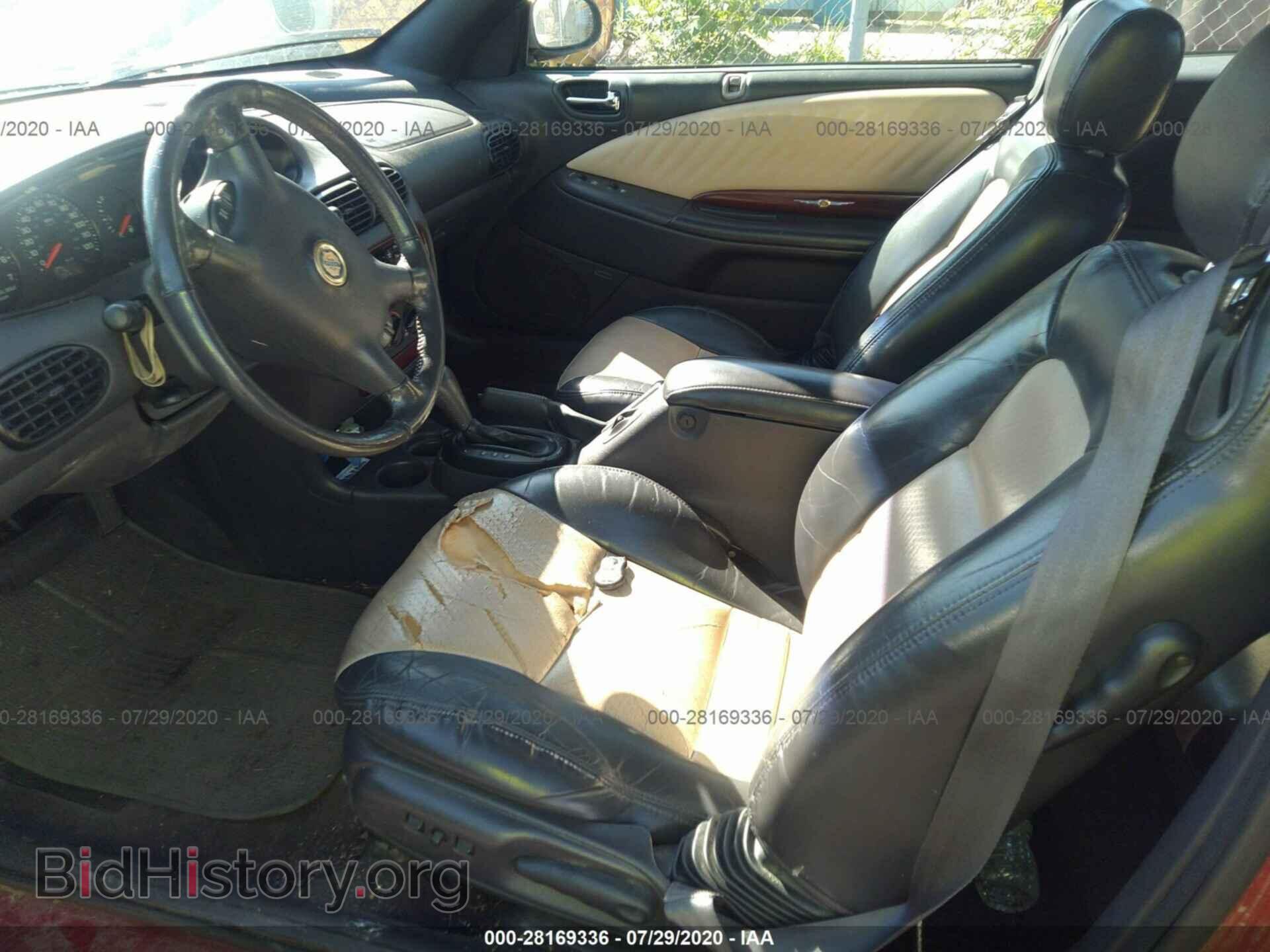 2000 CHRYSLER SEBRING - VIN: 3C3EL55H3YT200723 - Фото 5