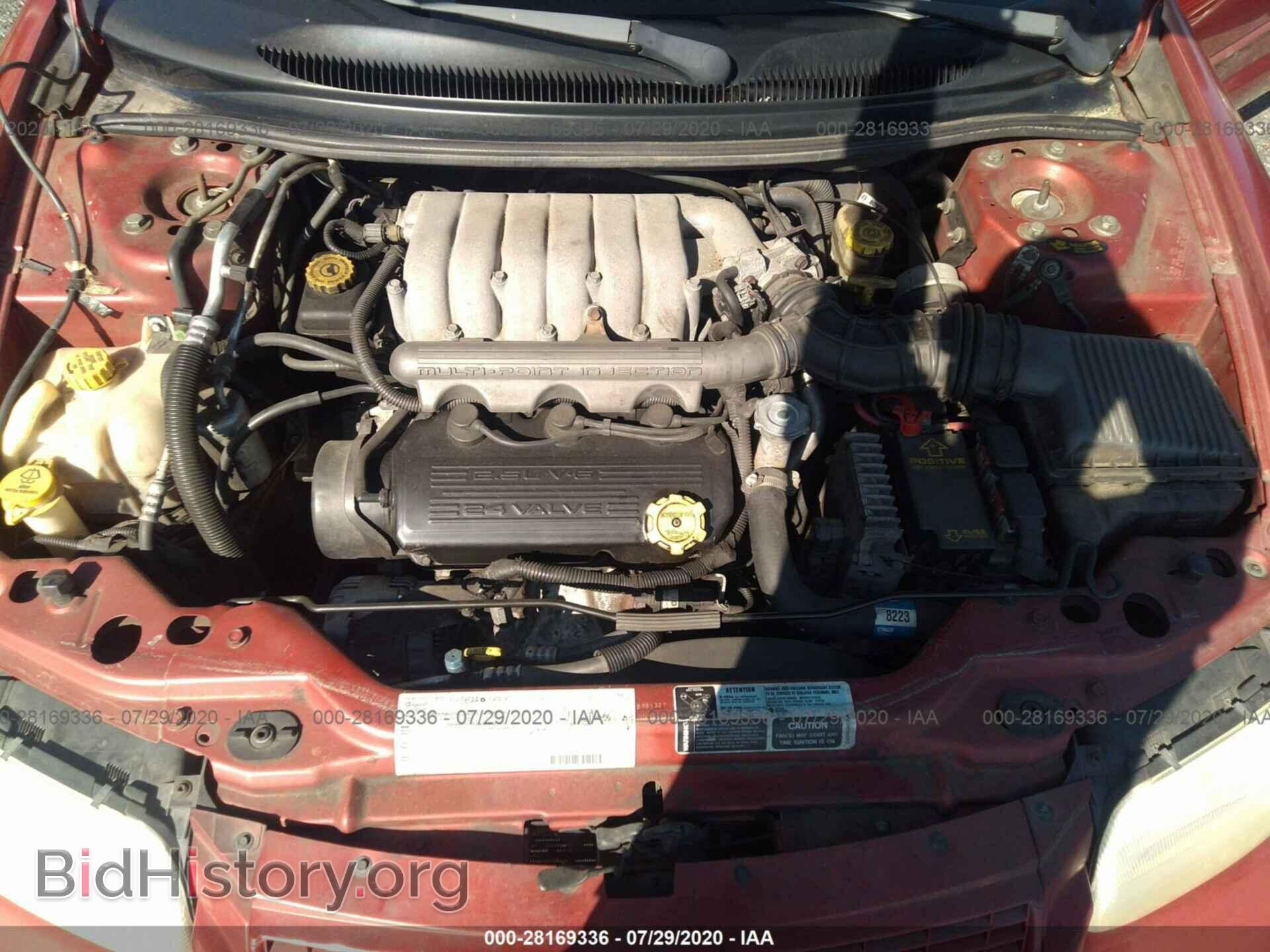 2000 CHRYSLER SEBRING - VIN: 3C3EL55H3YT200723 - Фото 10