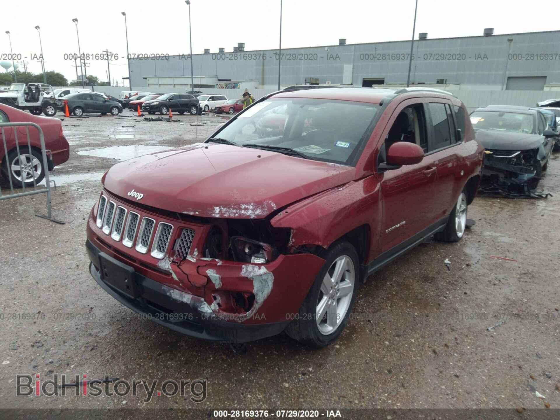 2014 JEEP COMPASS - VIN: 1C4NJCEA7ED849905 - Фото 2