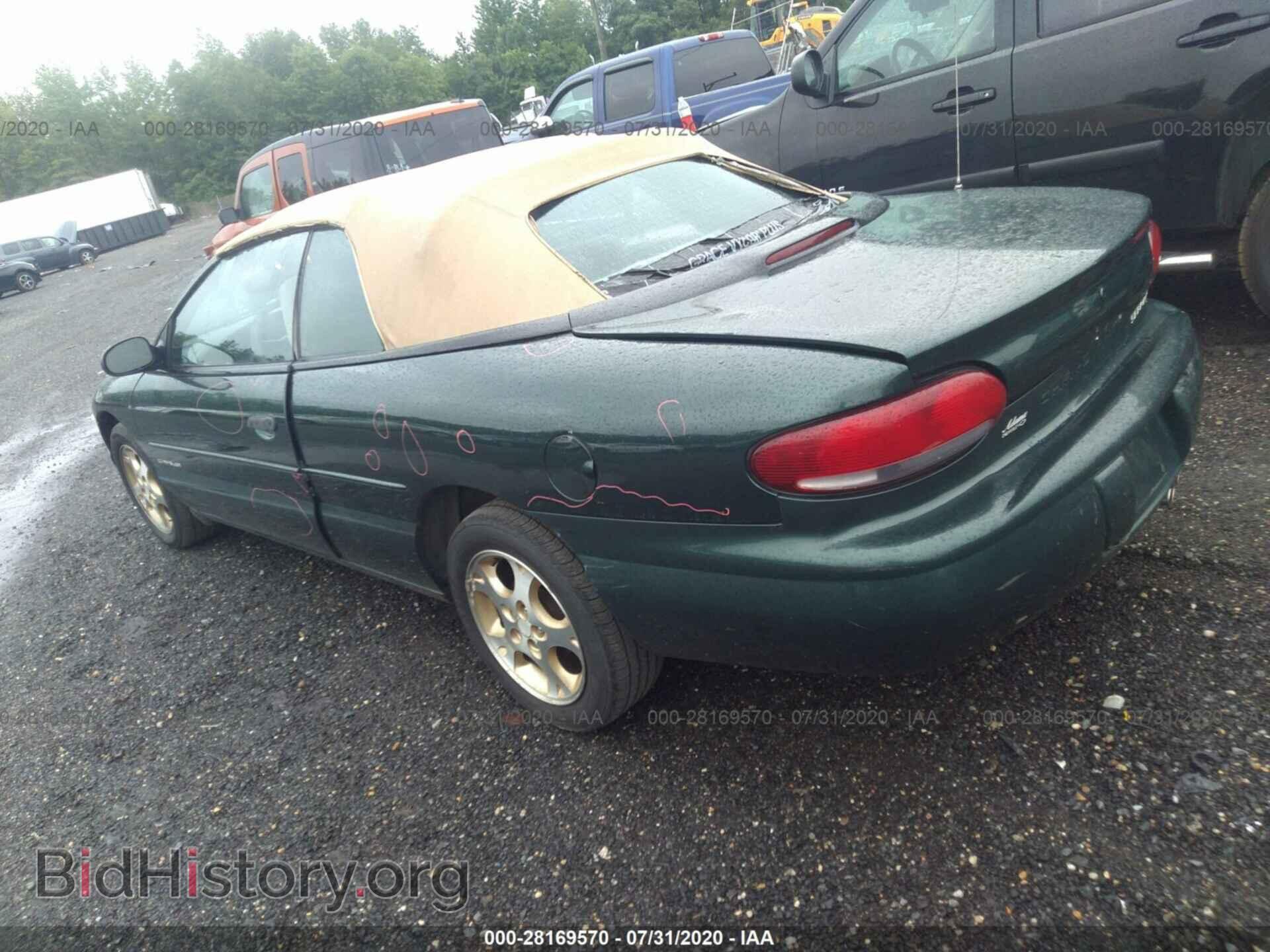 1999 CHRYSLER SEBRING - VIN: 3C3EL45H4XT506273 - Фото 3