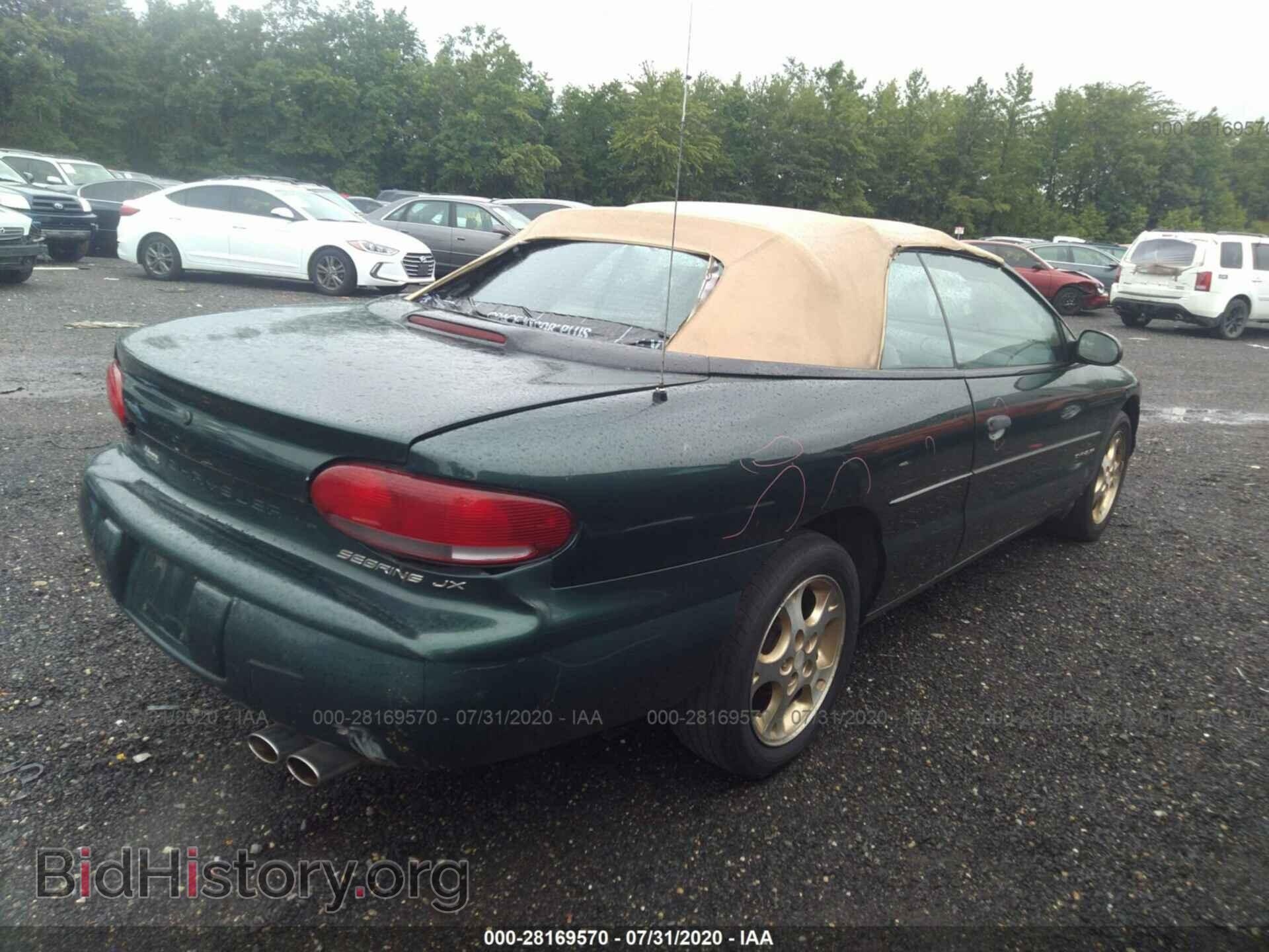 1999 CHRYSLER SEBRING - VIN: 3C3EL45H4XT506273 - Фото 4