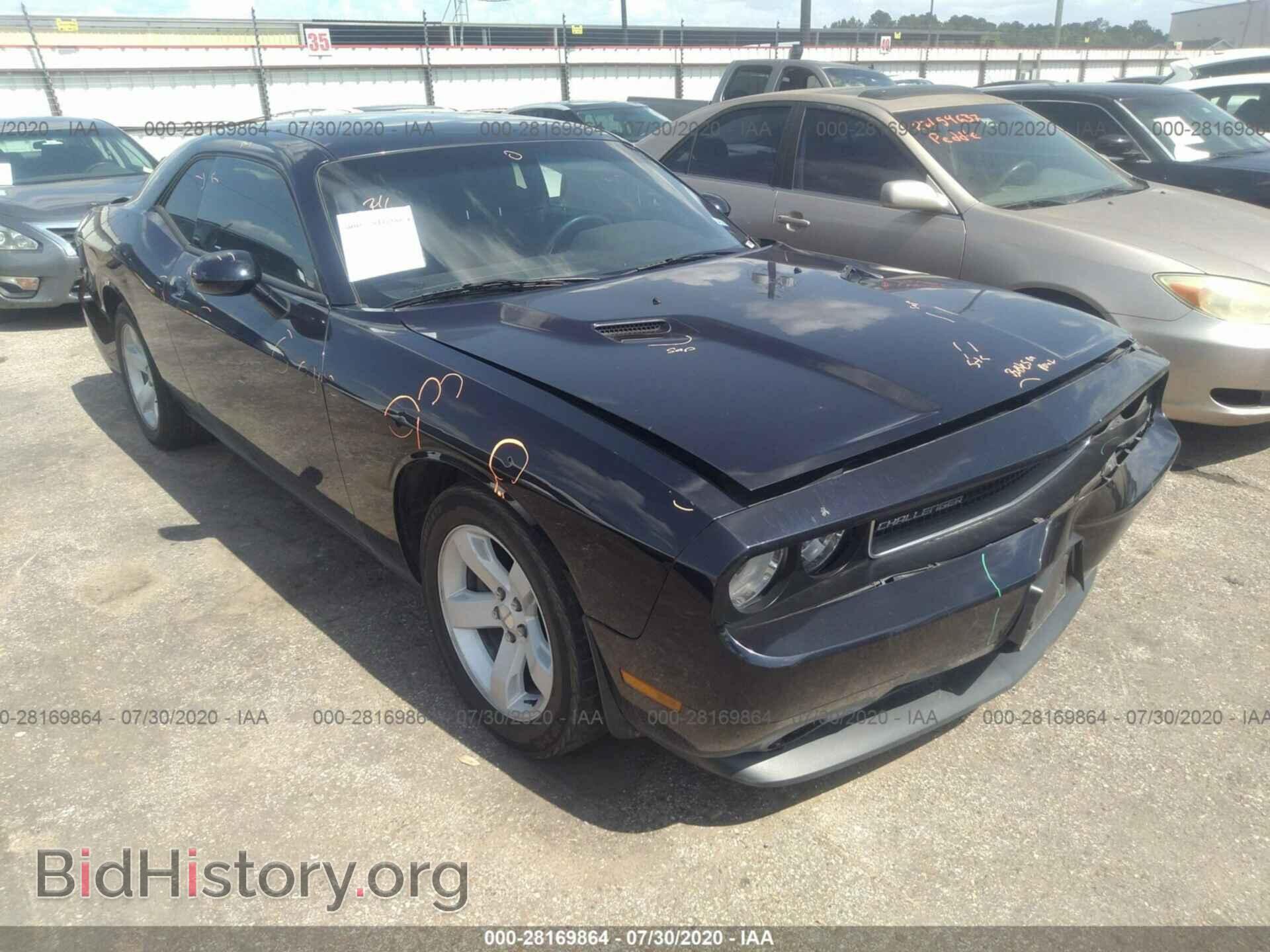 Photo 2C3CDYAG3CH268881 - DODGE CHALLENGER 2012