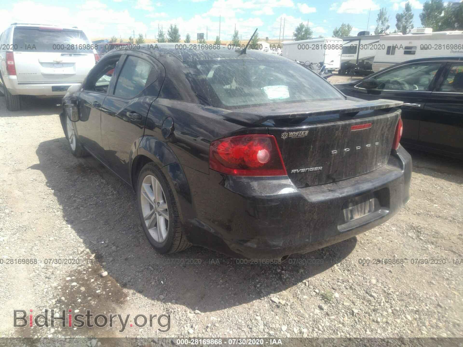 2013 DODGE AVENGER - VIN: 1C3CDZAGXDN770690 - Фото 3