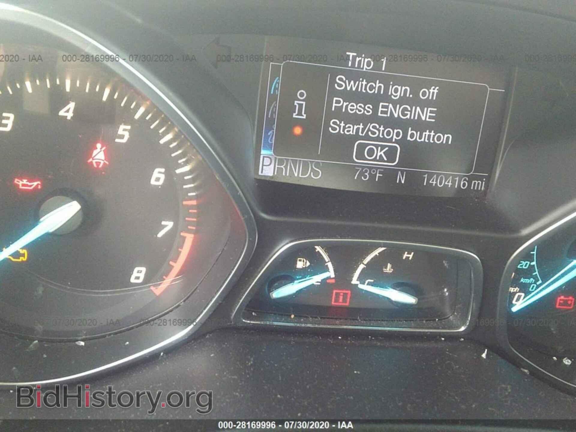 2013 FORD ESCAPE - VIN: 1FMCU9J92DUA13474 - Photo 7