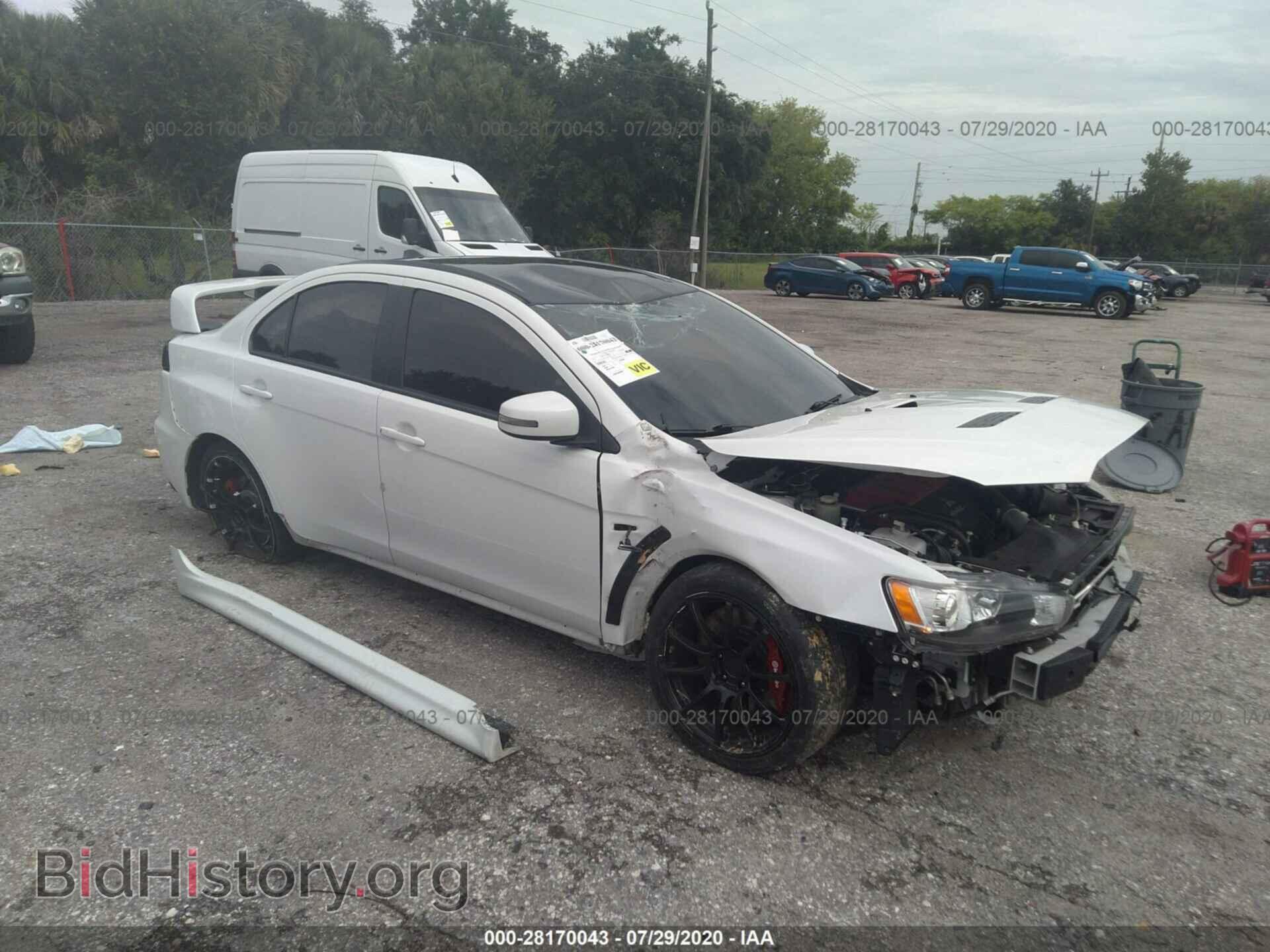 Photo JA32W7FV0FU027623 - MITSUBISHI LANCER EVOLUTION 2015